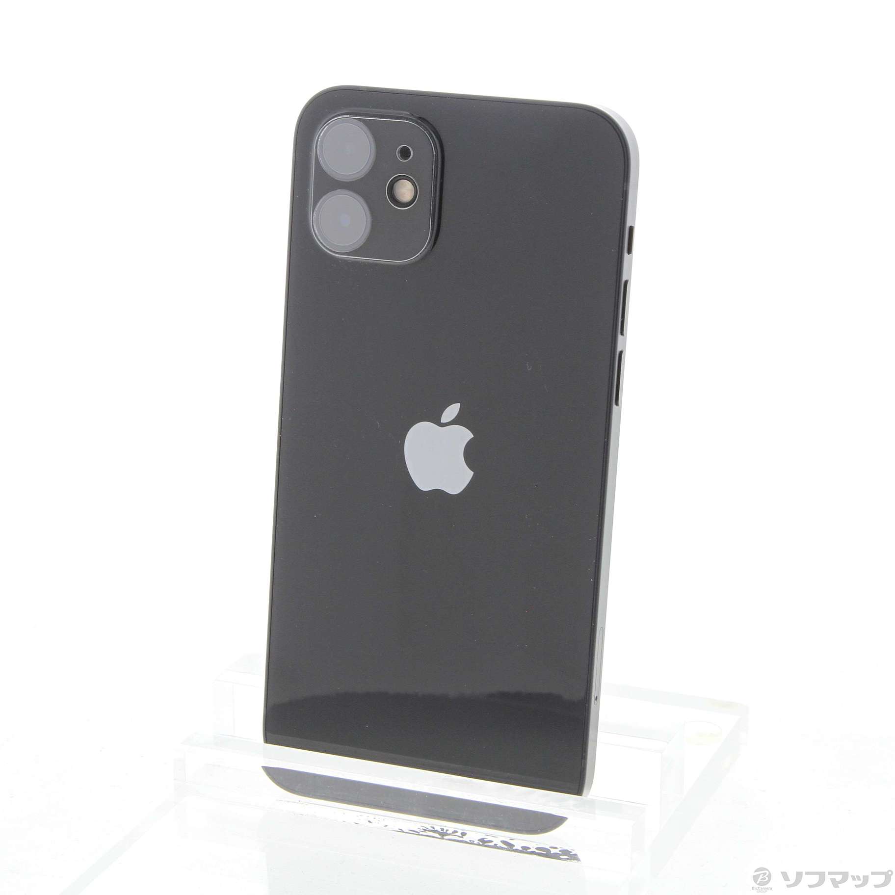 中古】iPhone12 64GB ブラック MGHN3J／A SIMフリー [2133043891330