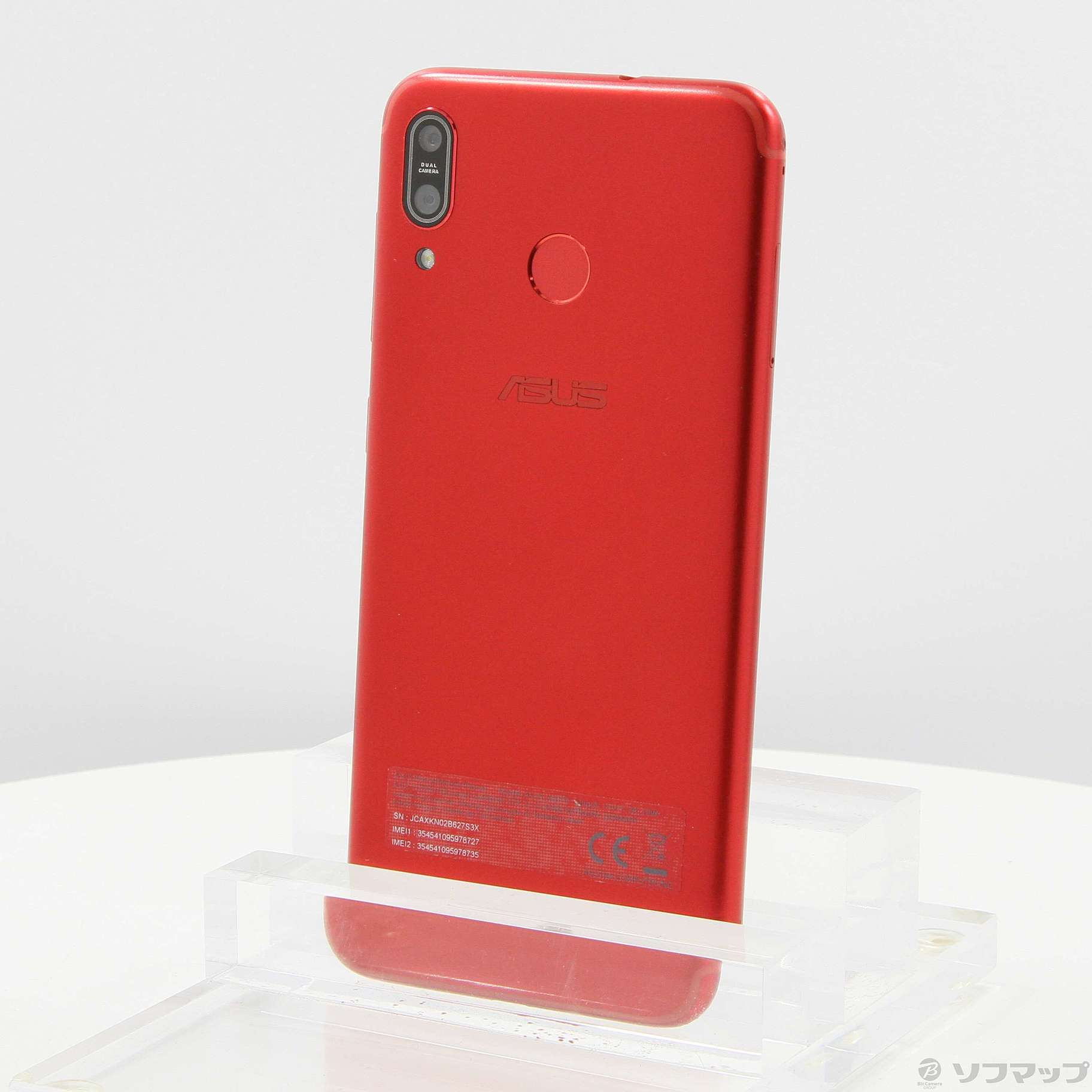 ZenFone Max M1 32GB ルビーレッド ZB555KL-RD32S3 SIMフリー