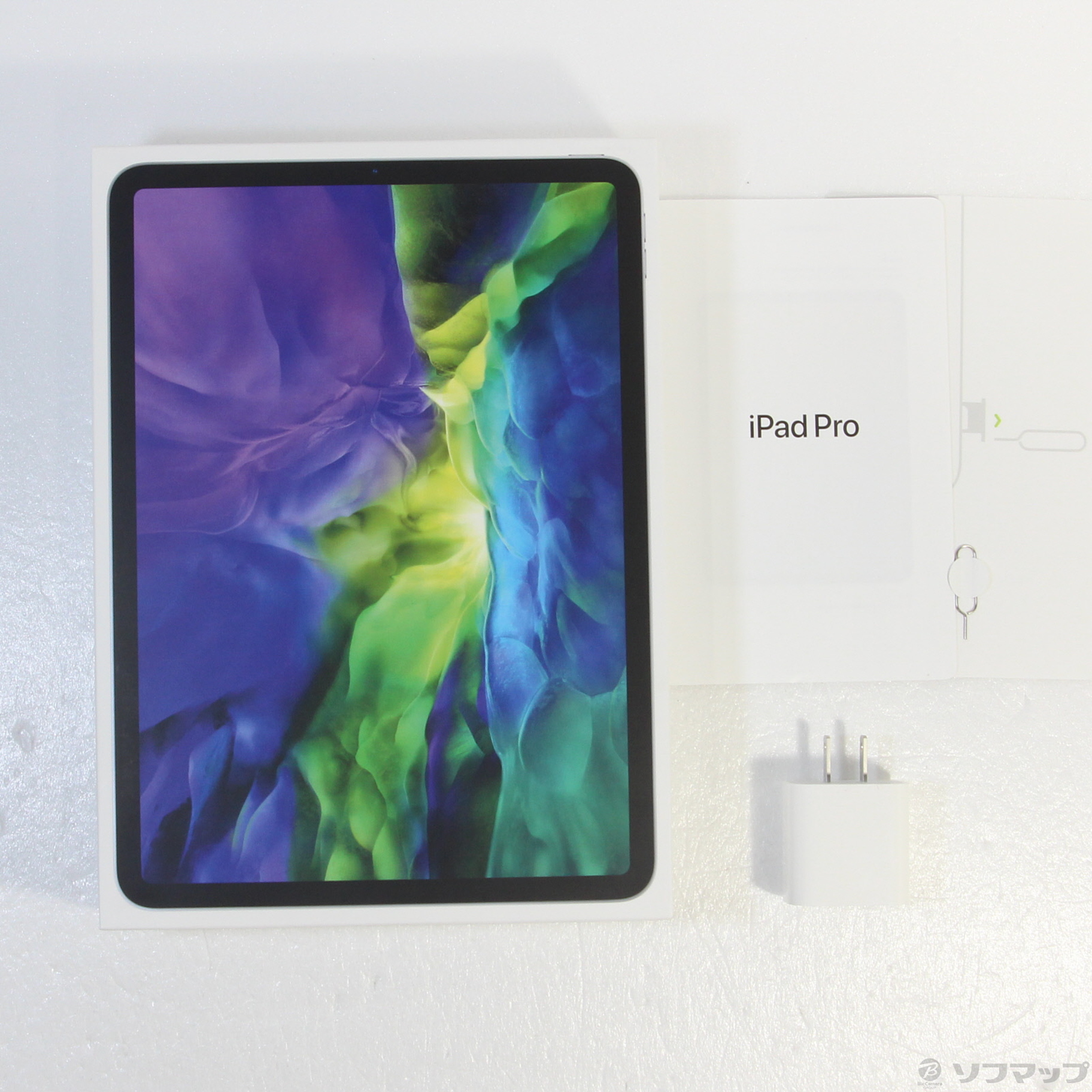中古】iPad Pro 11インチ 第2世代 128GB シルバー MY2W2J／A SIMフリー