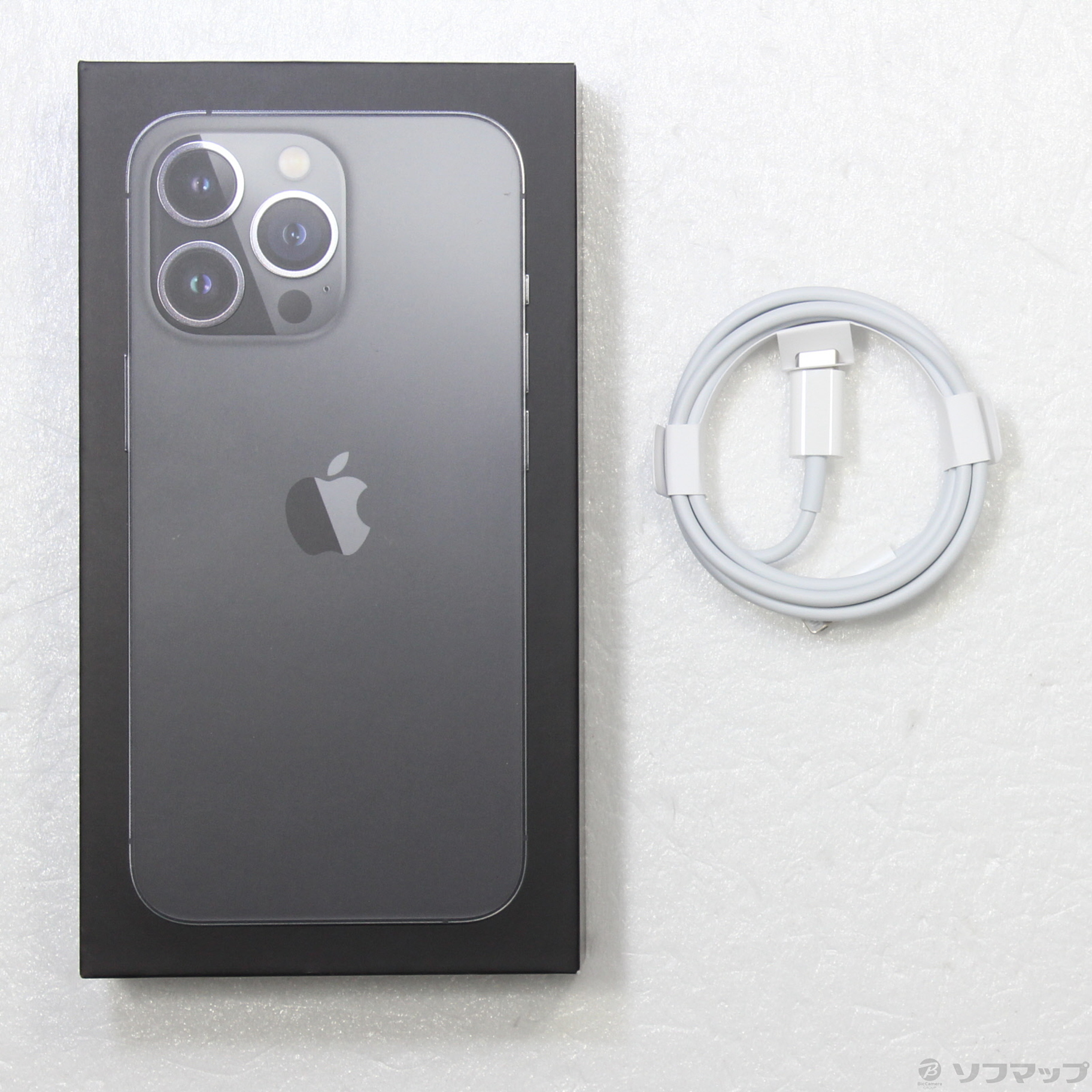 中古】iPhone13 Pro 256GB グラファイト MLUN3J／A SIMフリー