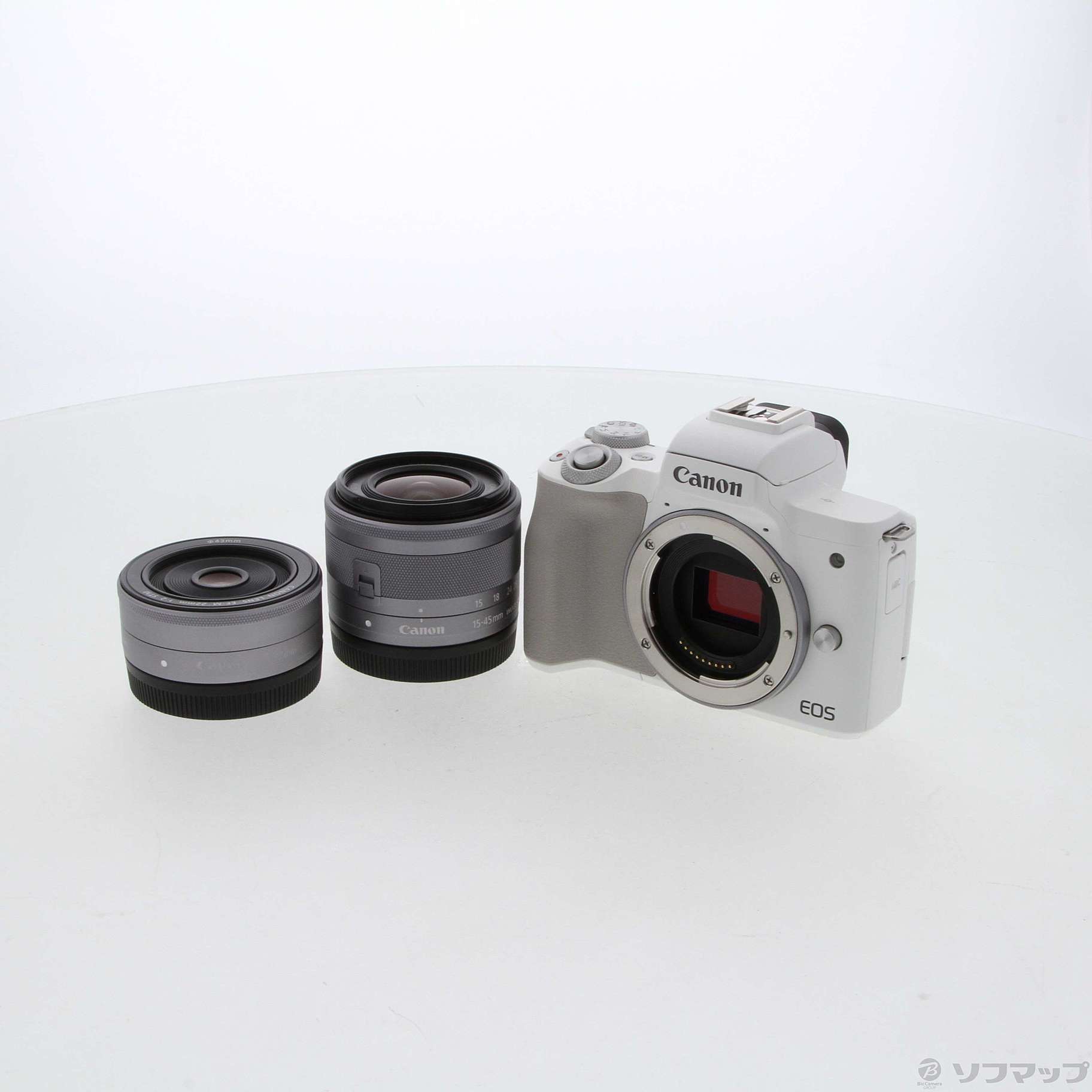 EOS KISS M2 ダブルレンズキット ホワイト 【公式通販】