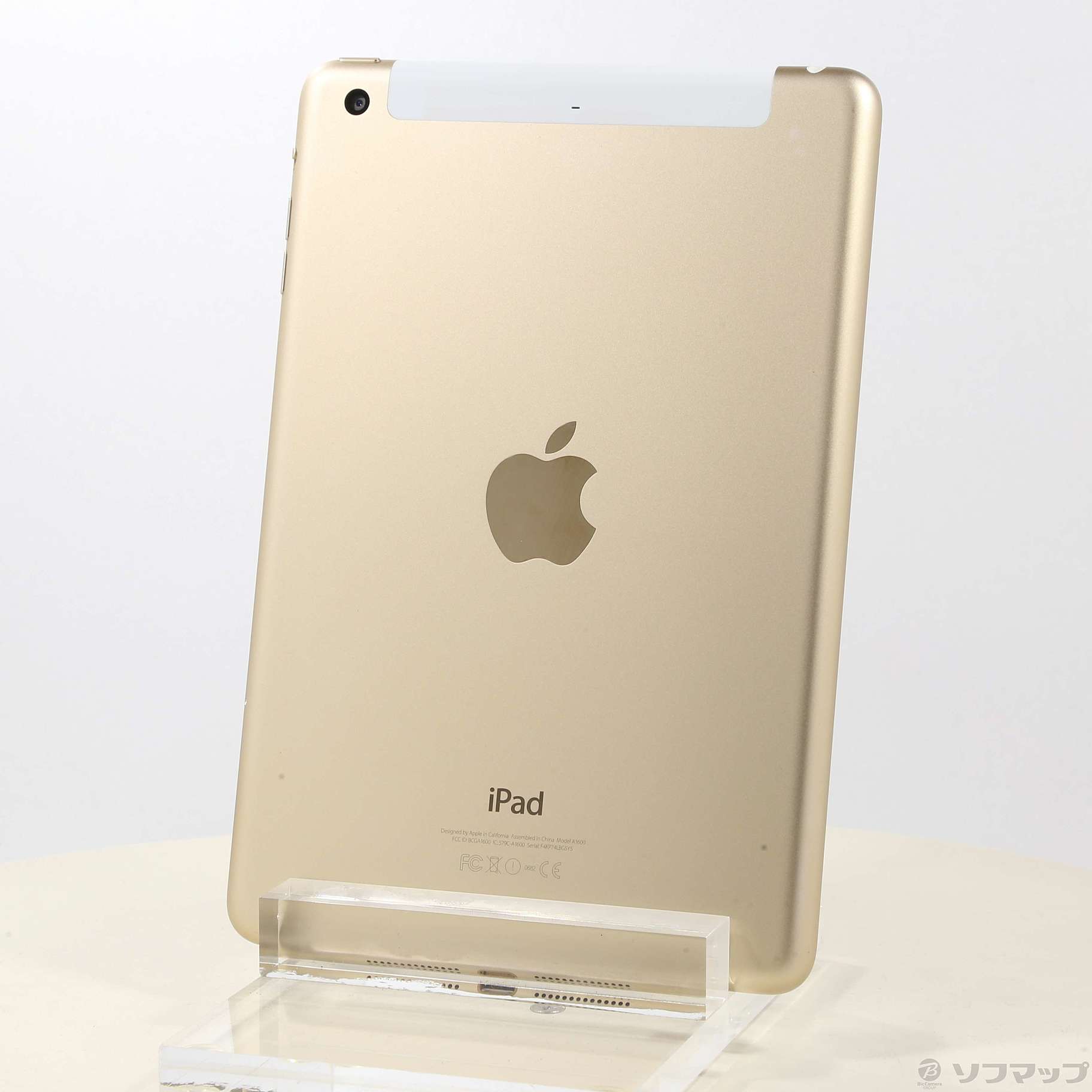 中古】iPad mini 3 64GB ゴールド MGYN2J／A docomo [2133043909561