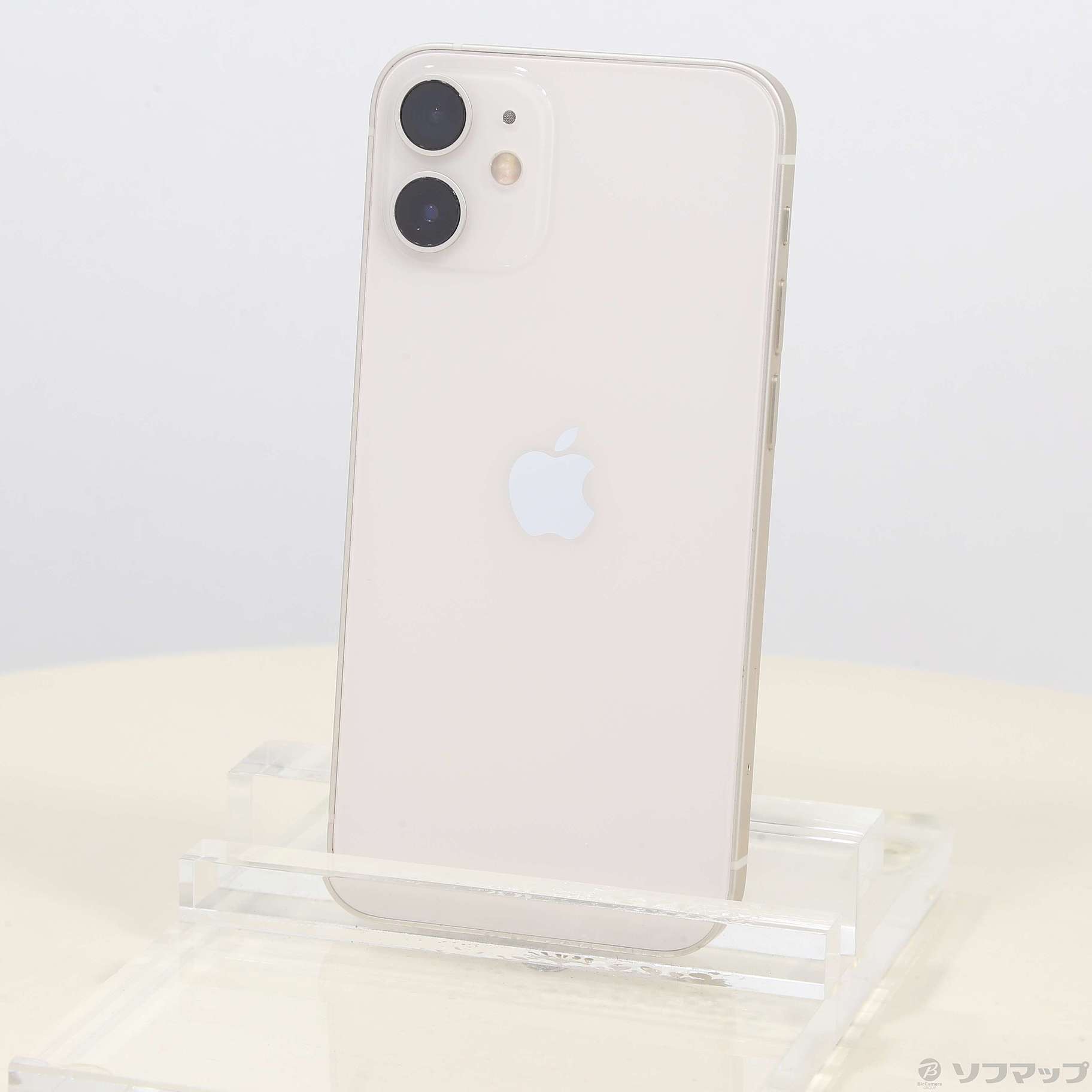 中古】iPhone12 mini 128GB ホワイト MGDM3J／A SIMフリー