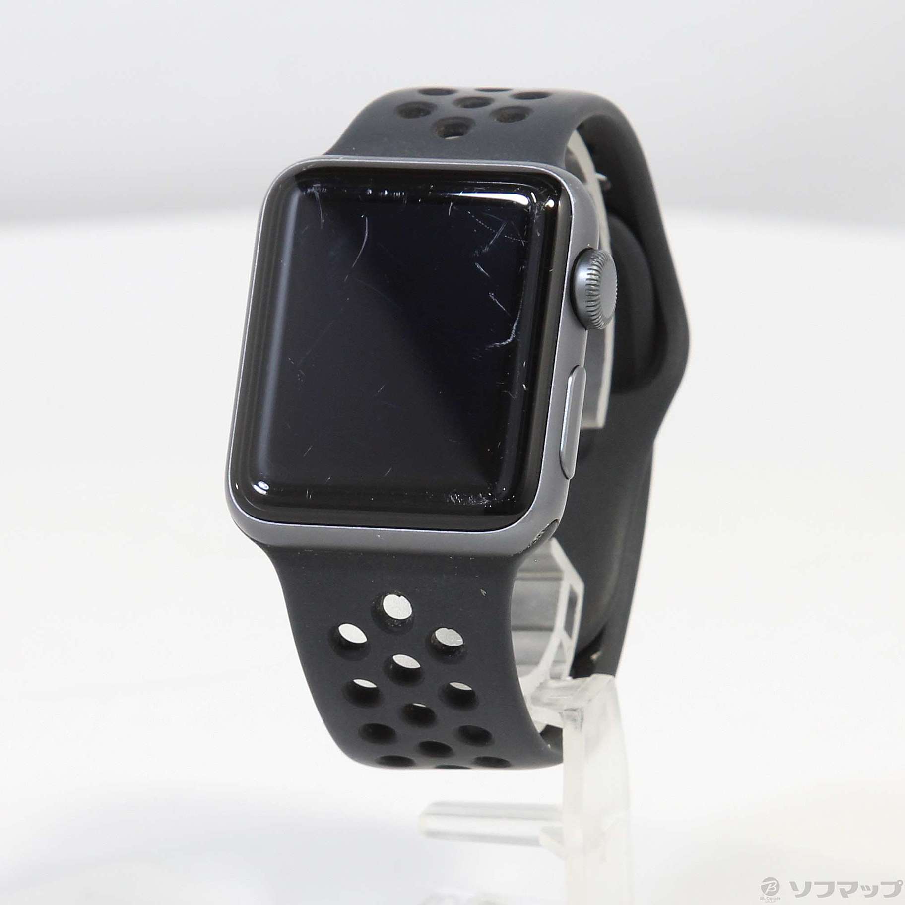 Apple Watch series2 ナイキ アップルウォッチ 38mm 黒スマートフォン/携帯電話