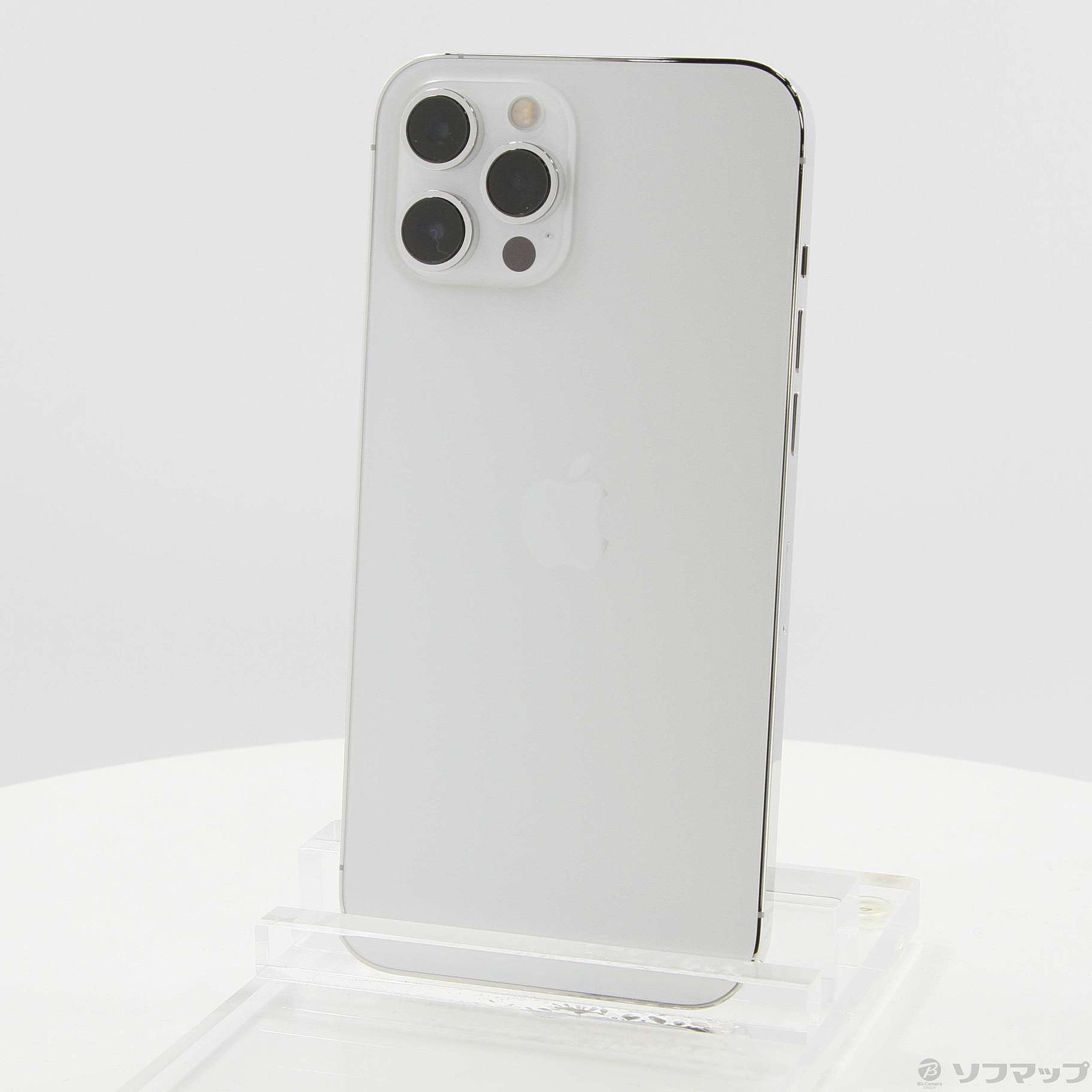 中古】iPhone12 Pro Max 128GB シルバー NGCV3J／A SIMフリー ◇01/04