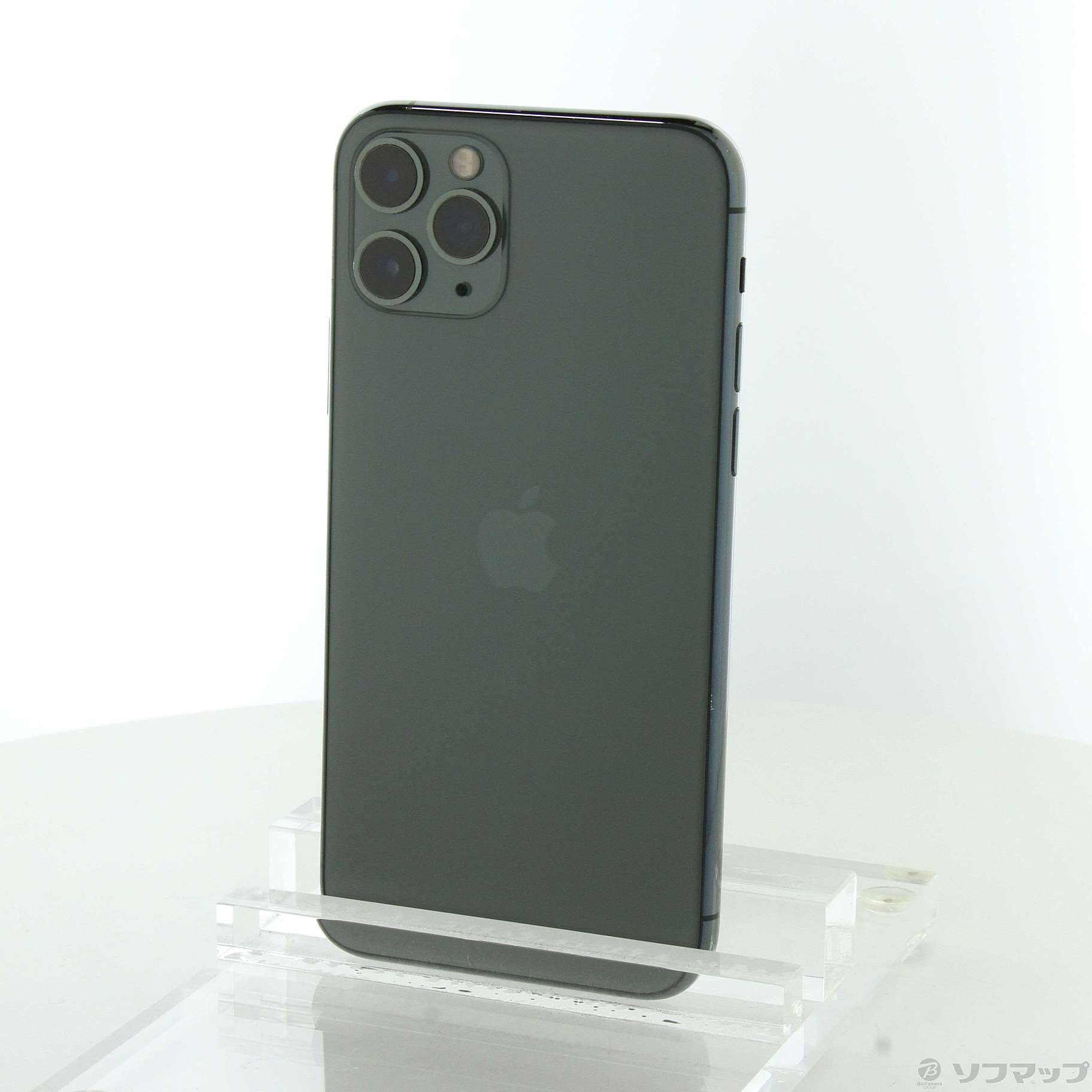 中古】iPhone11 Pro 256GB ミッドナイトグリーン MWCC2J／A SIMフリー