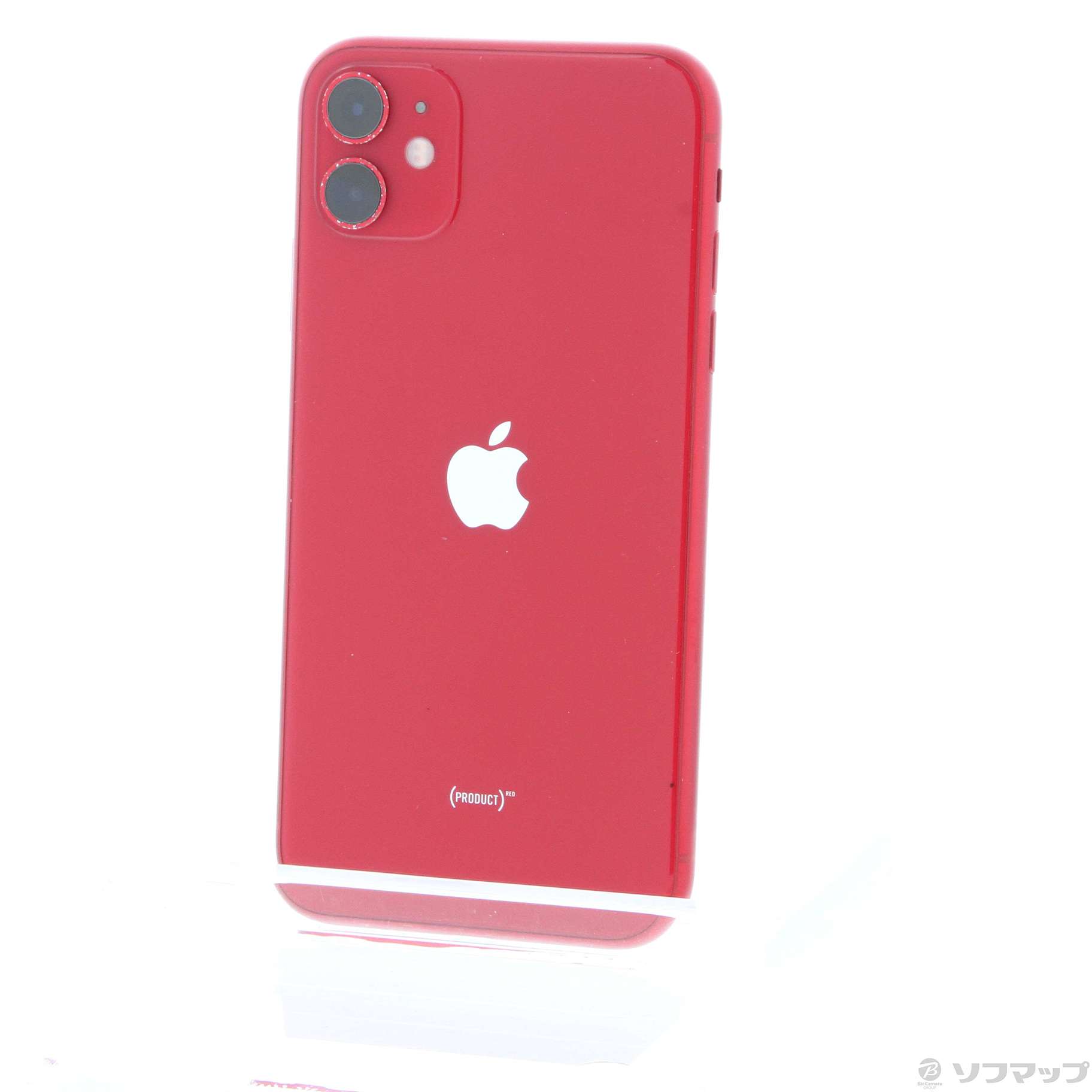 中古】iPhone11 64GB プロダクトレッド MWLV2J／A SIMフリー