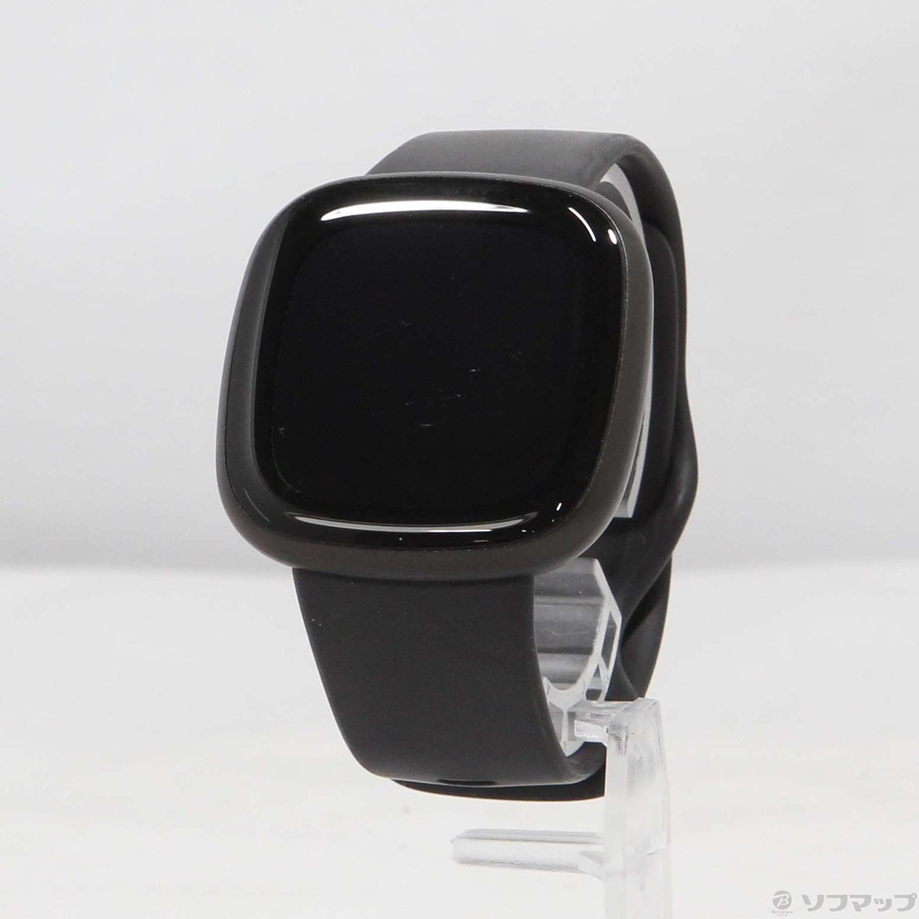 中古】Fitbit Versa 3 FB511BKBK-FRCJK ブラック [2133043927169