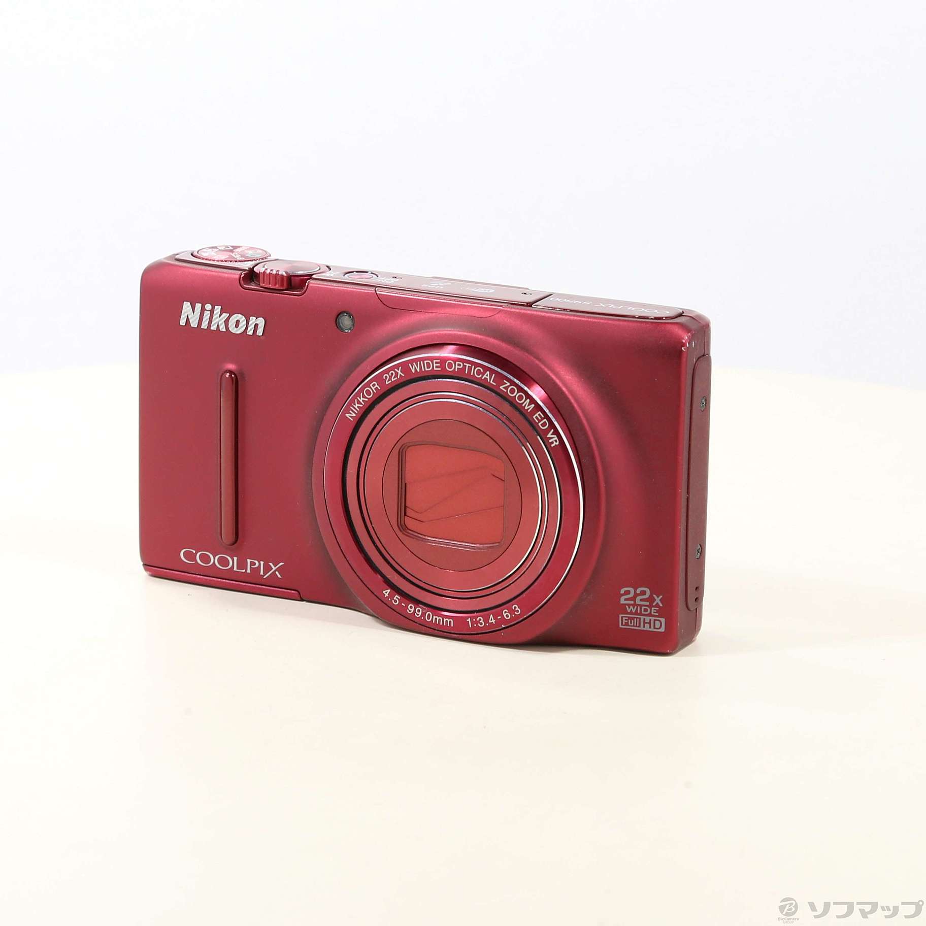 Nikon COOLPIX S9500 レッド - デジタルカメラ