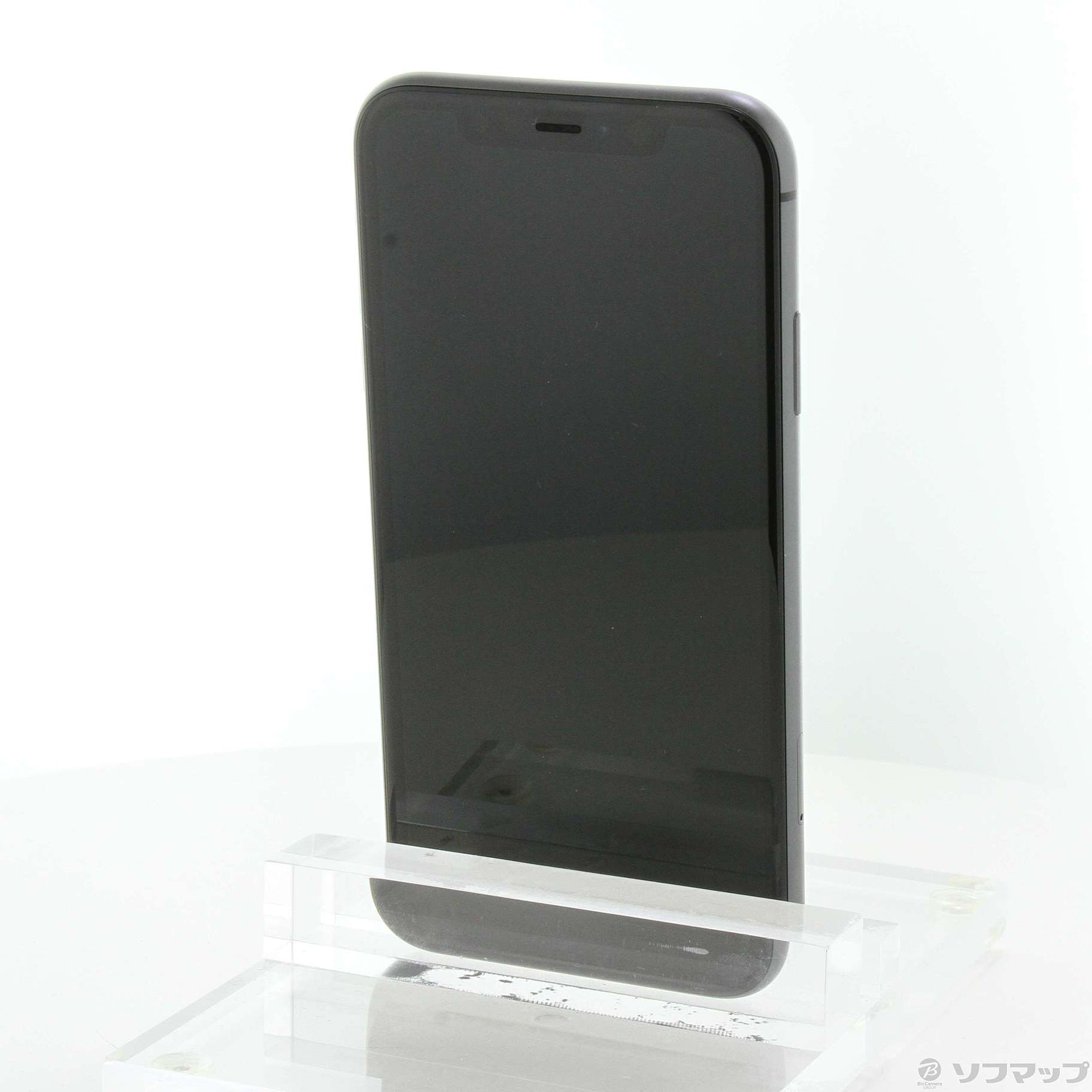 中古】iPhone11 128GB ブラック MWM02J／A SIMフリー ◇01/02(月 