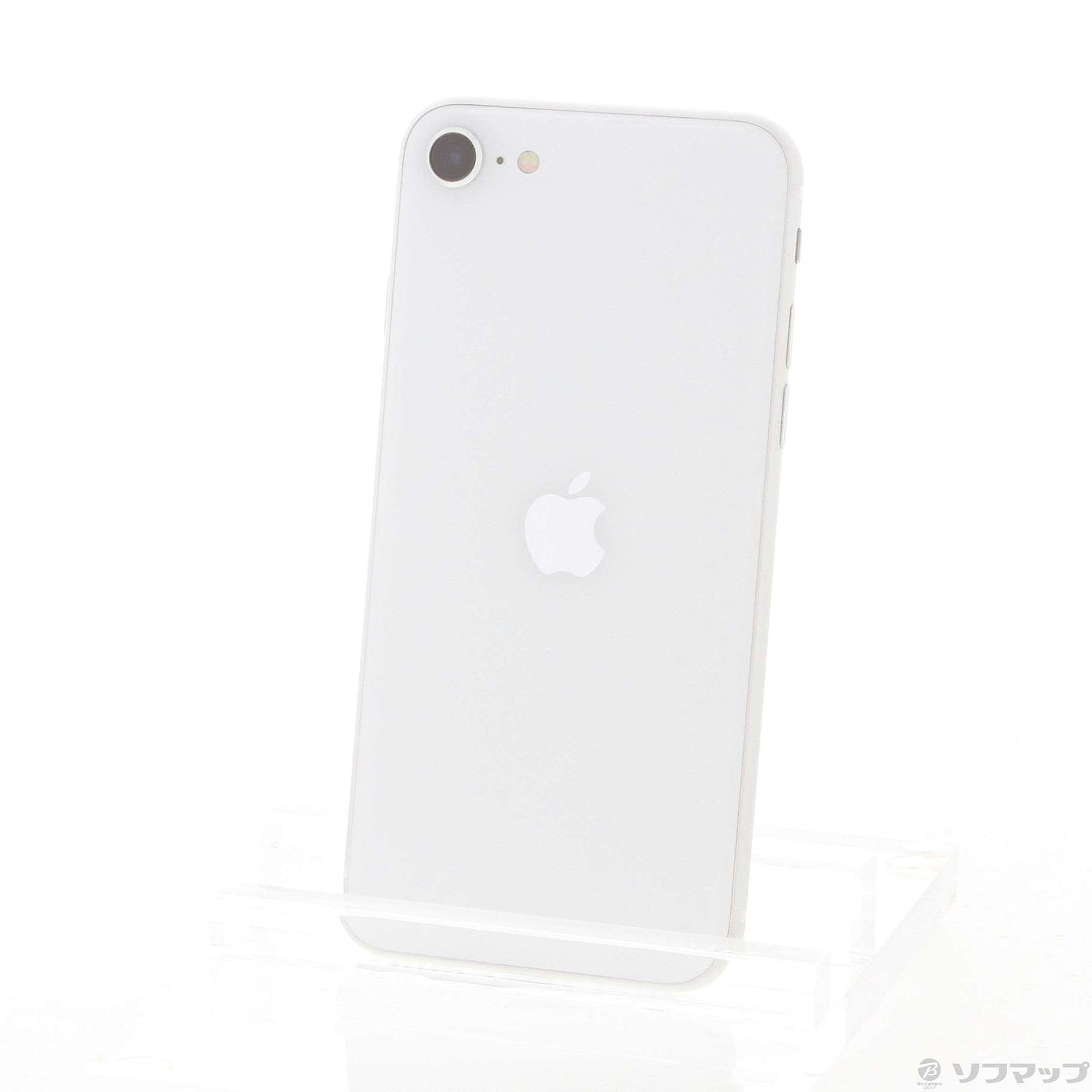 中古】iPhone SE 第2世代 128GB ホワイト MXD12J／A SIMフリー