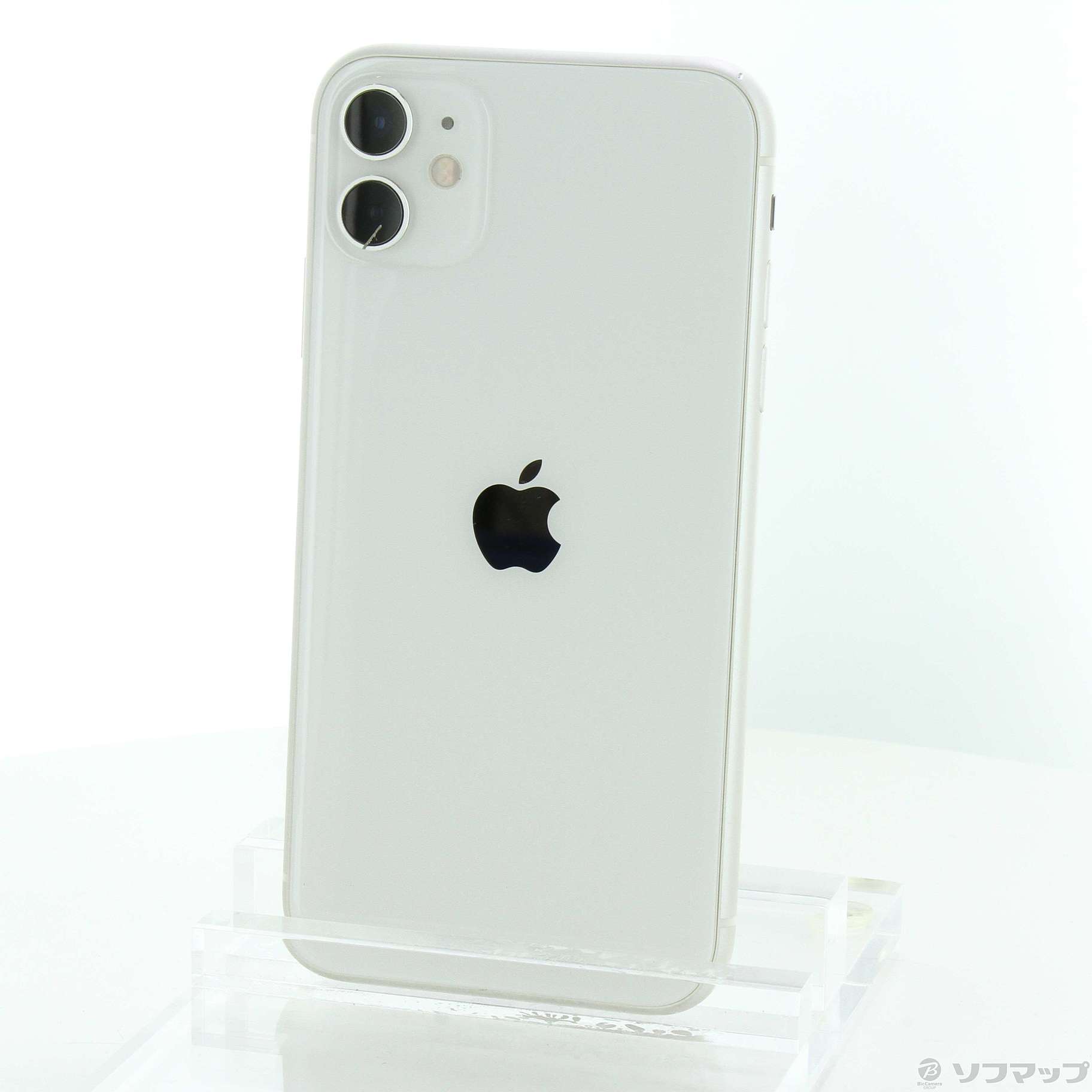 中古】iPhone11 64GB ホワイト MWLU2J／A SIMフリー [2133043945859