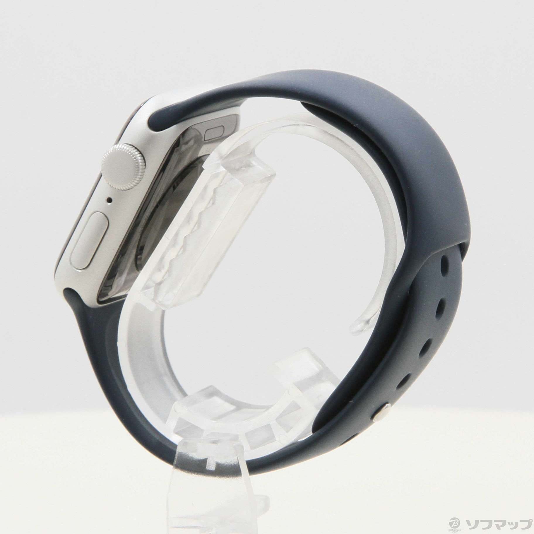 Apple Watch SE 第1世代 GPS 40mm シルバーアルミニウムケース アビスブルースポーツバンド