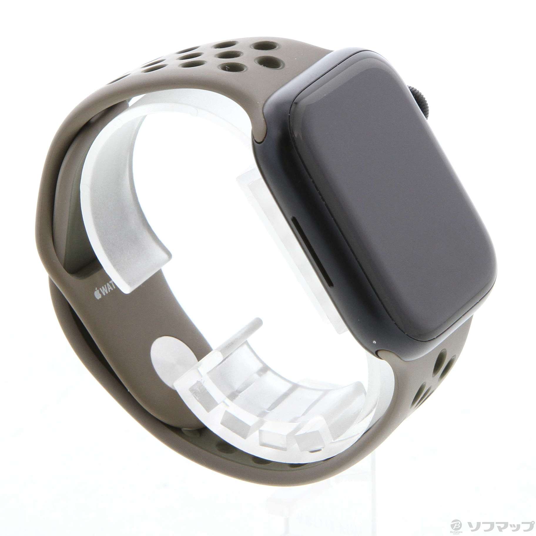 Apple Watch Series 7 Nike GPS 45mm ミッドナイトアルミニウムケース オリーブグレー／カーゴカーキNikeスポーツバンド