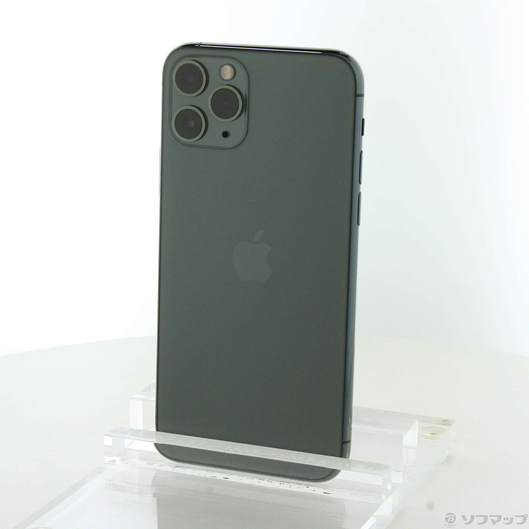 中古】iPhone11 Pro 512GB ミッドナイトグリーン MWCG2J／A SIMフリー