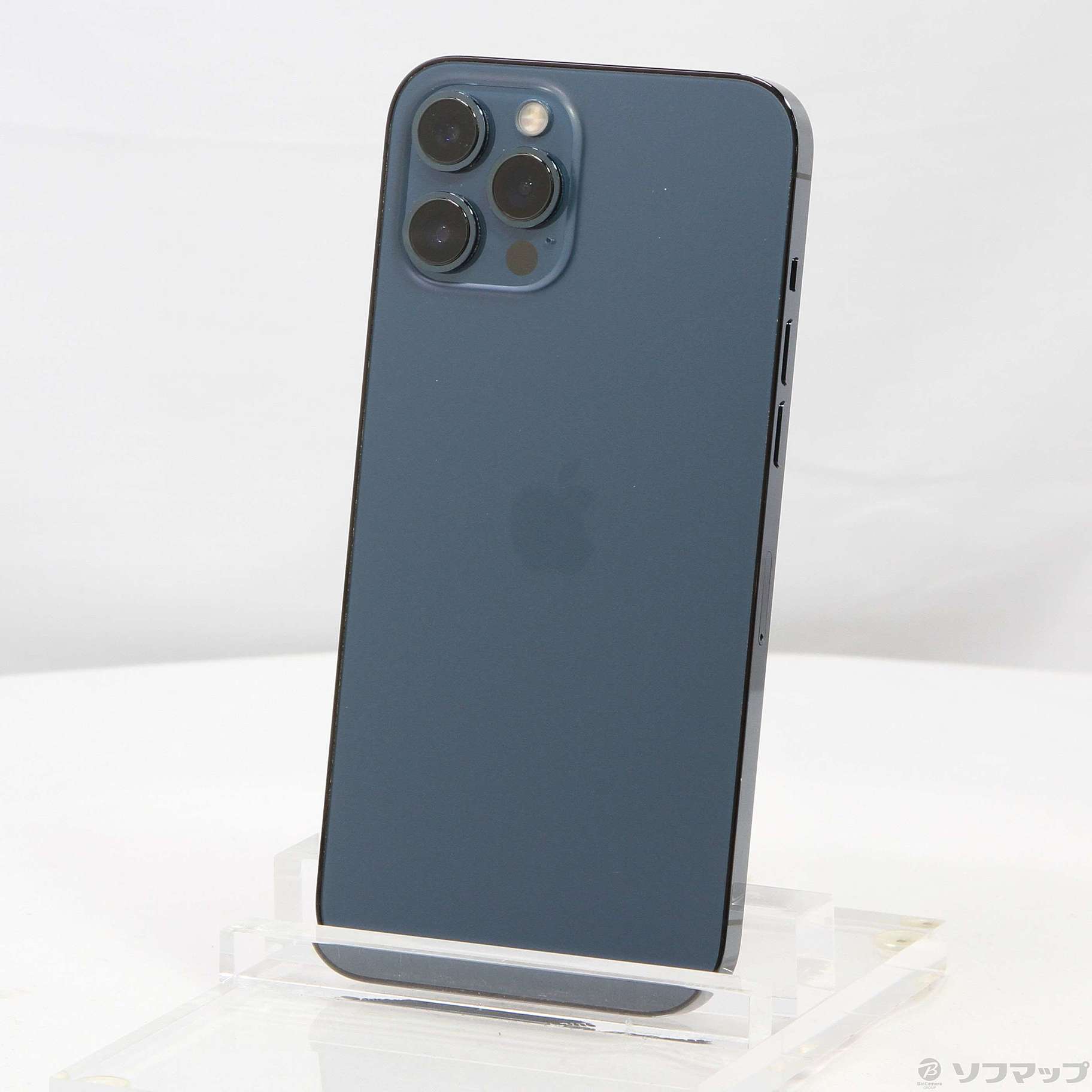 中古】iPhone12 Pro Max 128GB パシフィックブルー NGCX3J／A SIM