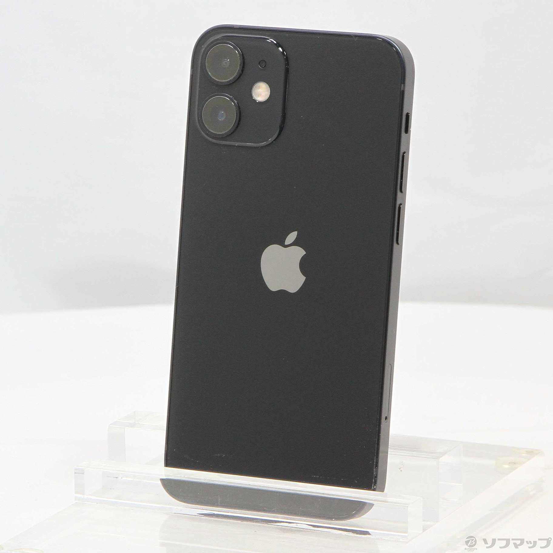 中古】iPhone12 mini 128GB ブラック MGDJ3J／A SIMフリー 
