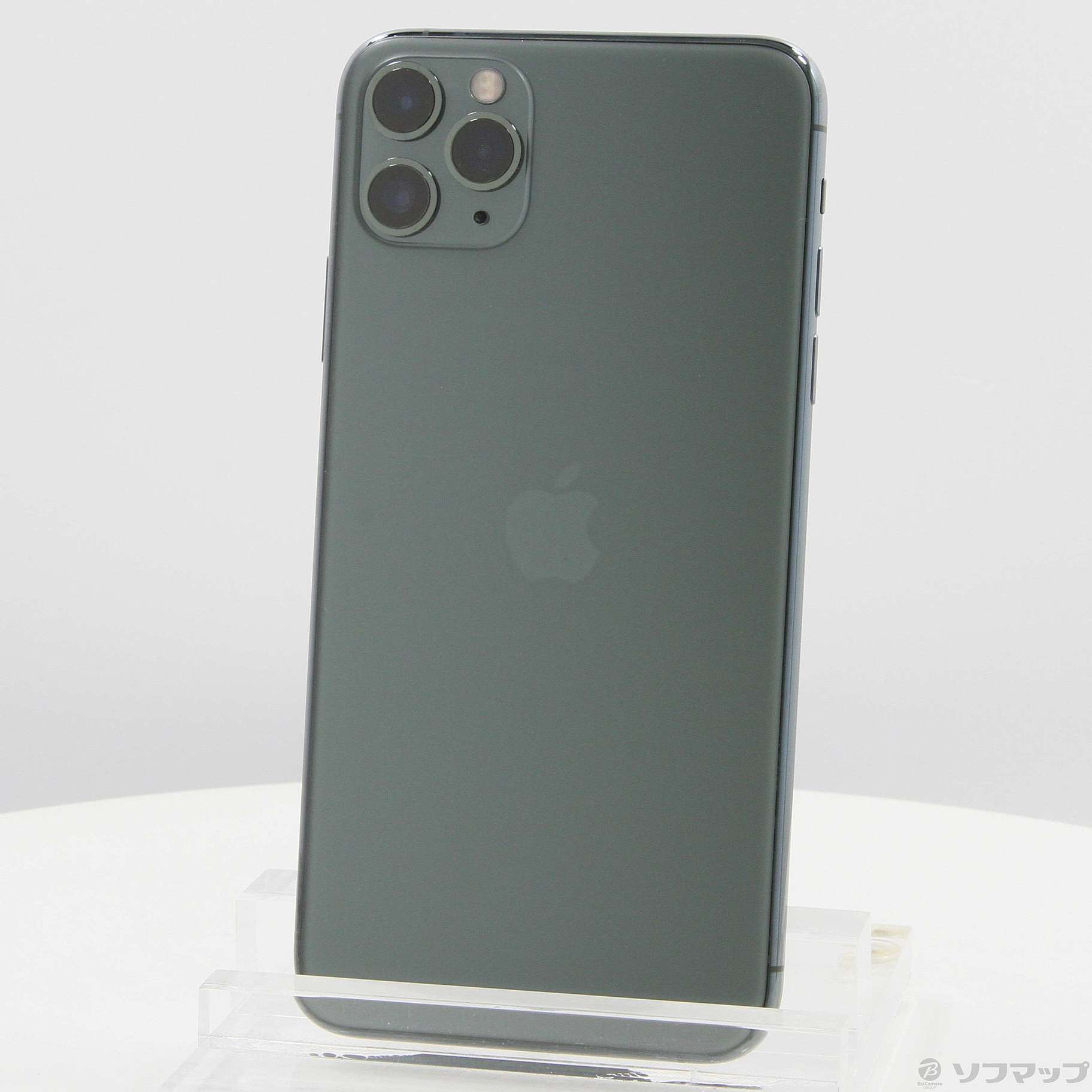 iPhone11 Pro Max[64GB] SIMフリー MWHH2J ミッドナイトグリー…-