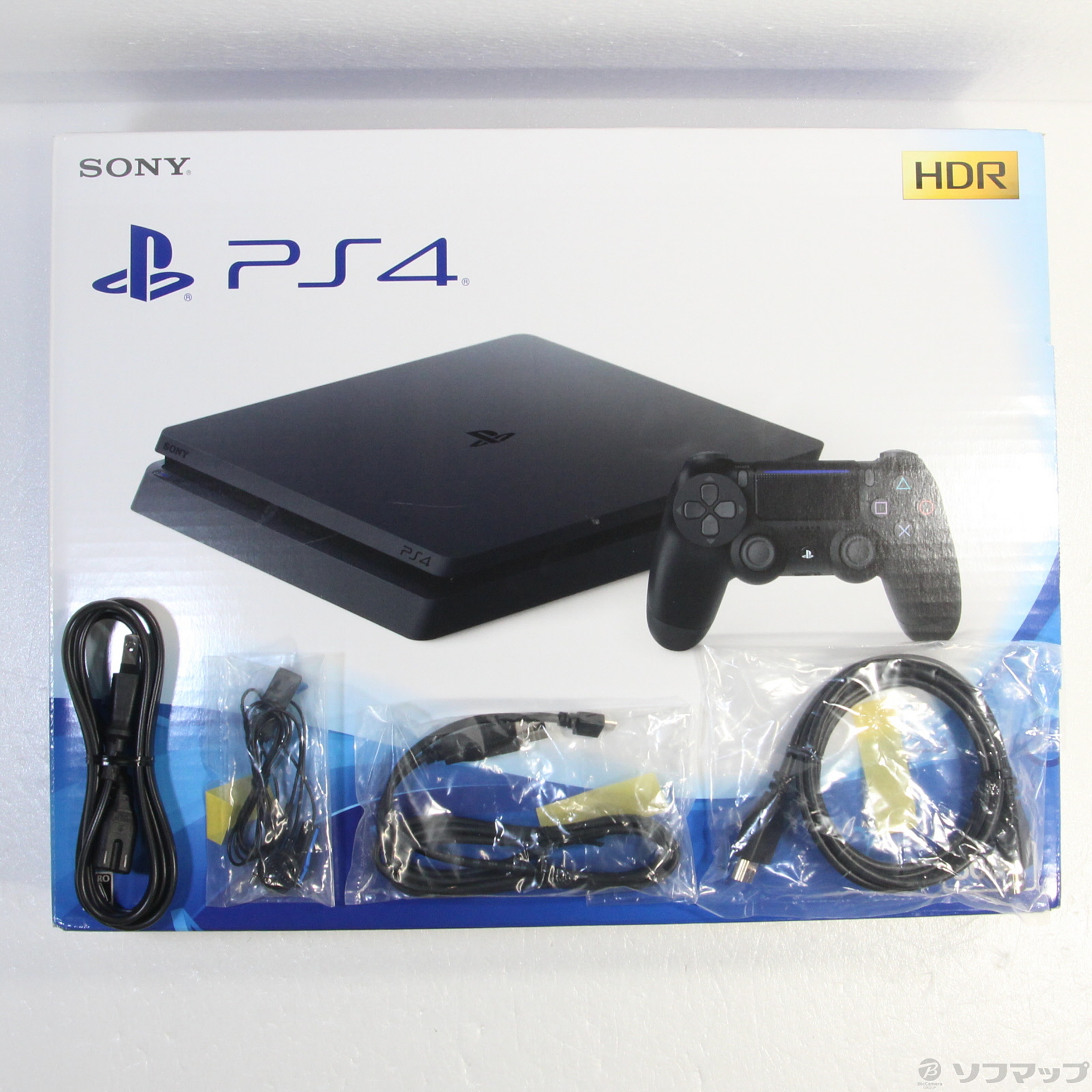 中古】PlayStation 4 ジェット・ブラック 500GB CUH-2200AB01 ◇12/23