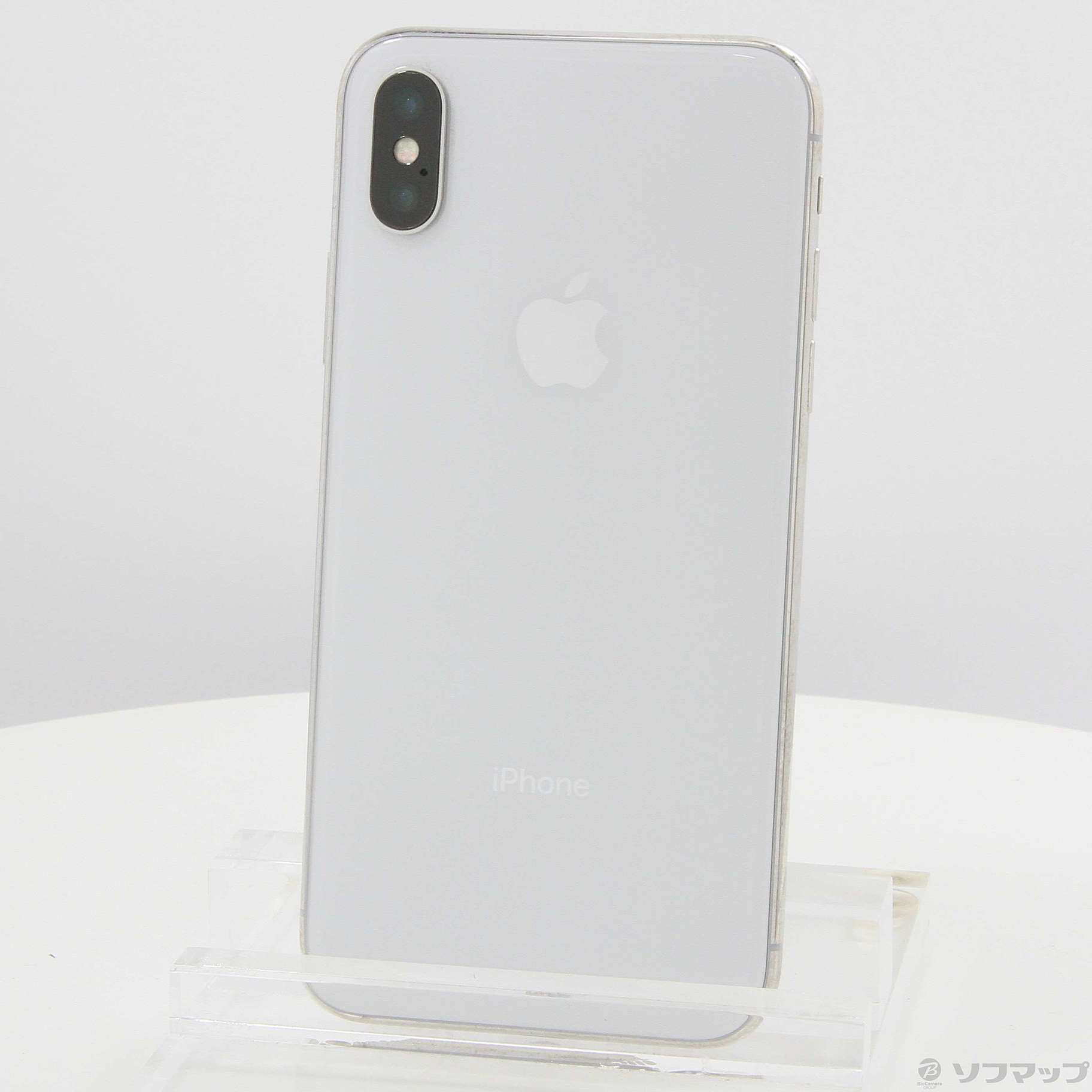 中古】iPhoneX 256GB シルバー MQC22J／A SIMフリー [2133043989228