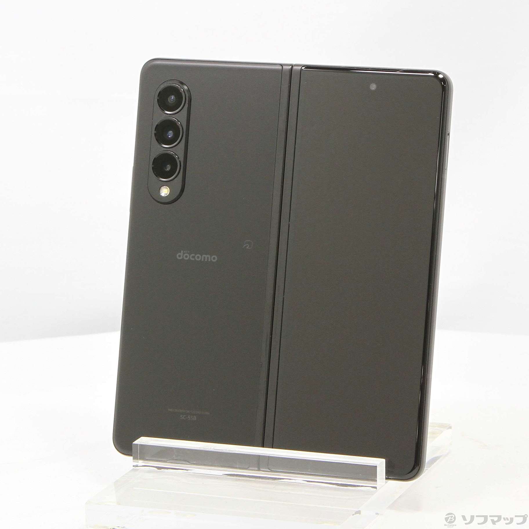 中古】Galaxy Z Fold3 5G 256GB ファントムブラック SC-55B docomo