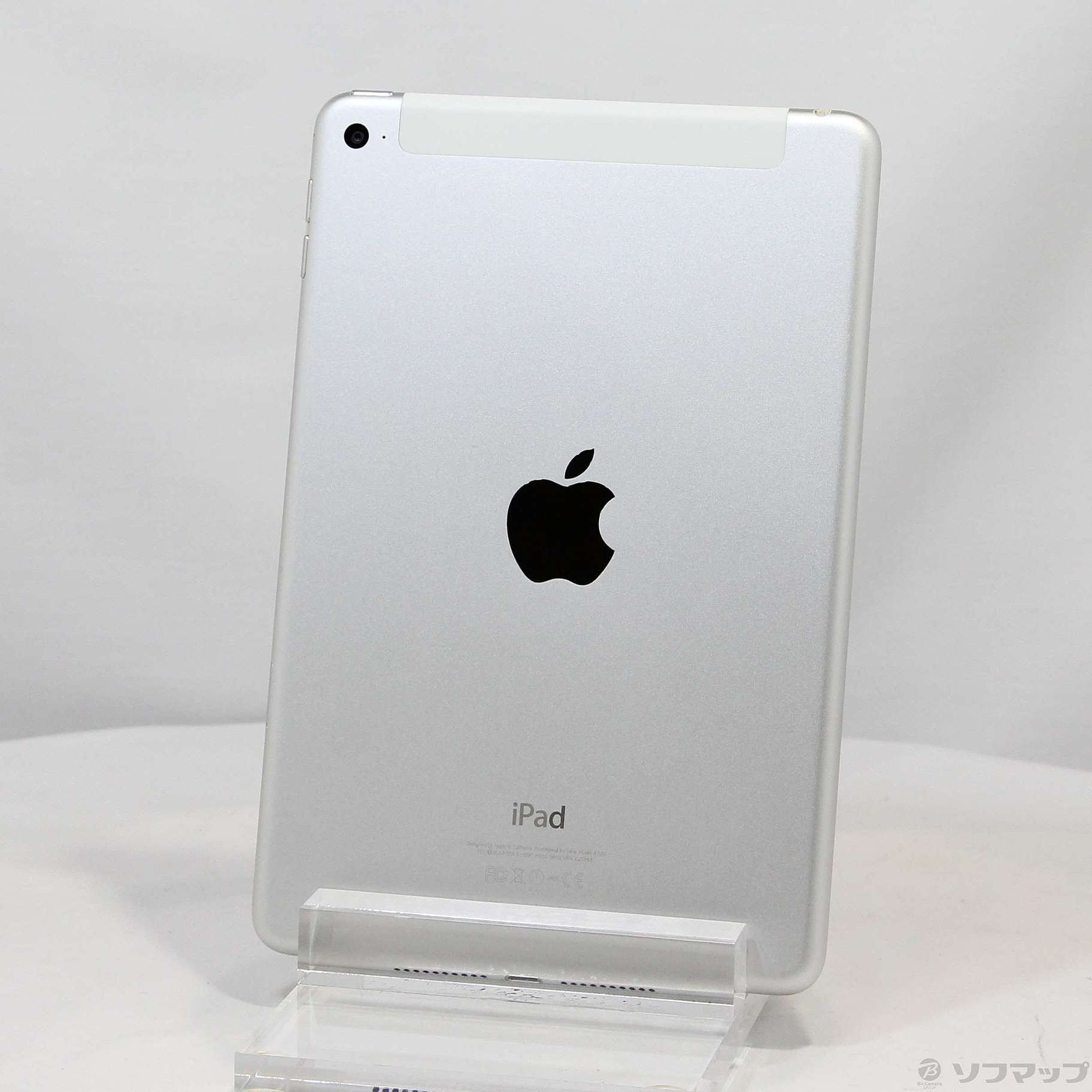 中古】iPad mini 4 64GB シルバー MK732J／A auロック解除SIMフリー