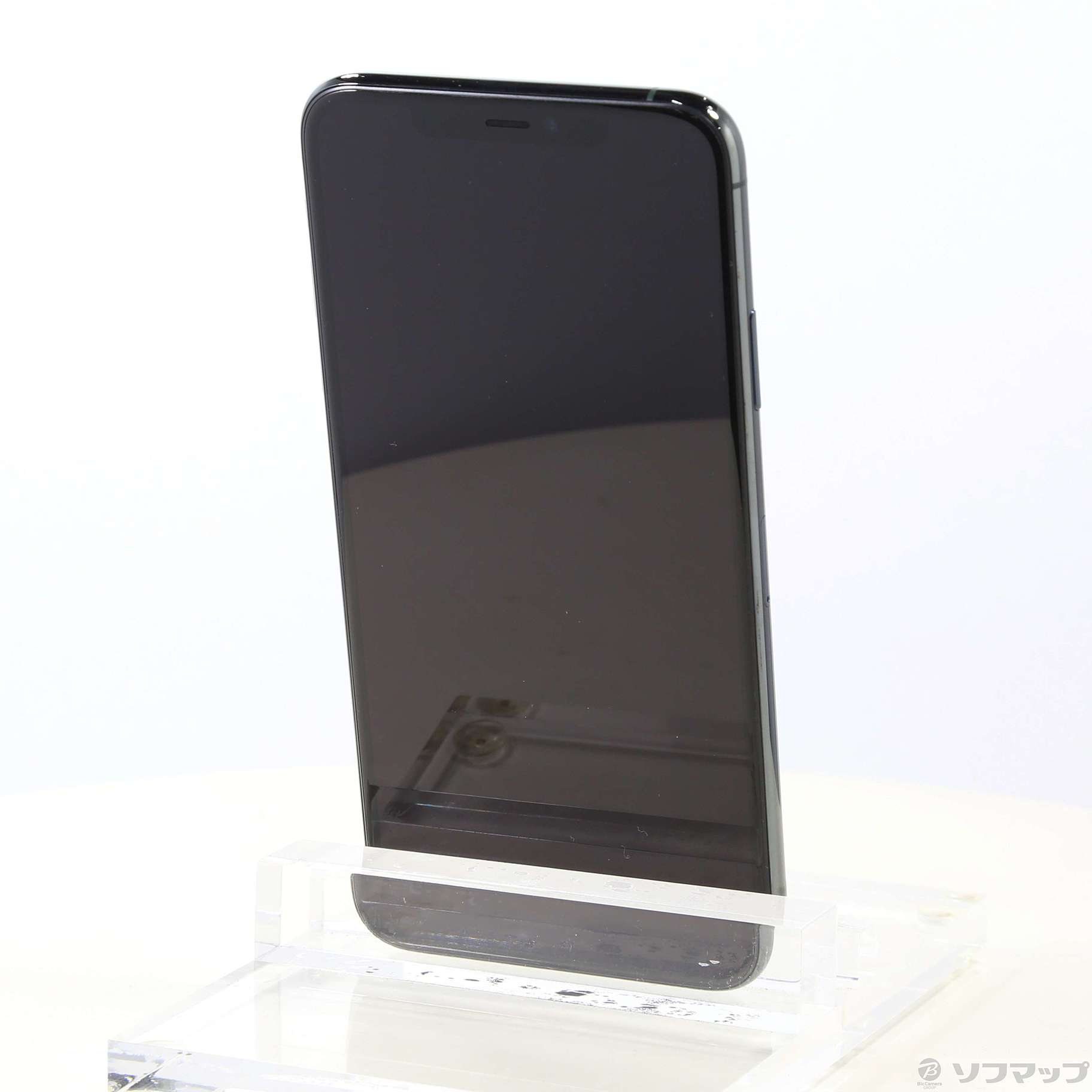 中古】iPhone11 Pro Max 64GB ミッドナイトグリーン MWHH2J／A SIM 