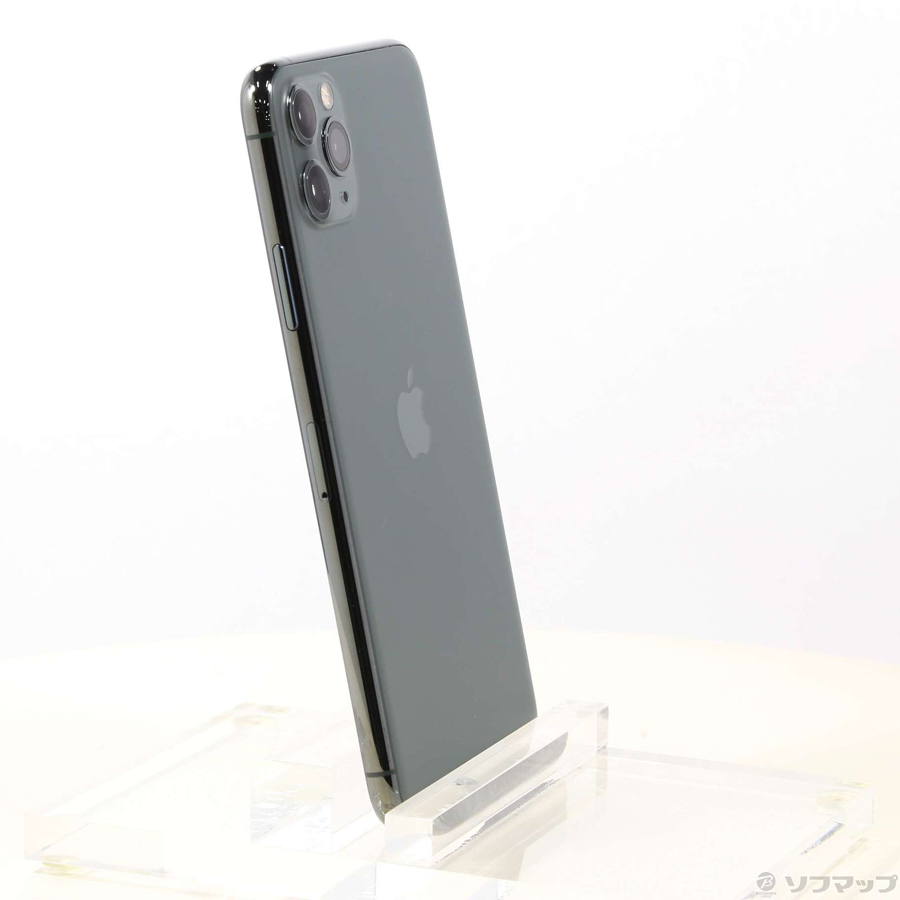 中古】iPhone11 Pro Max 64GB ミッドナイトグリーン MWHH2J／A SIM 