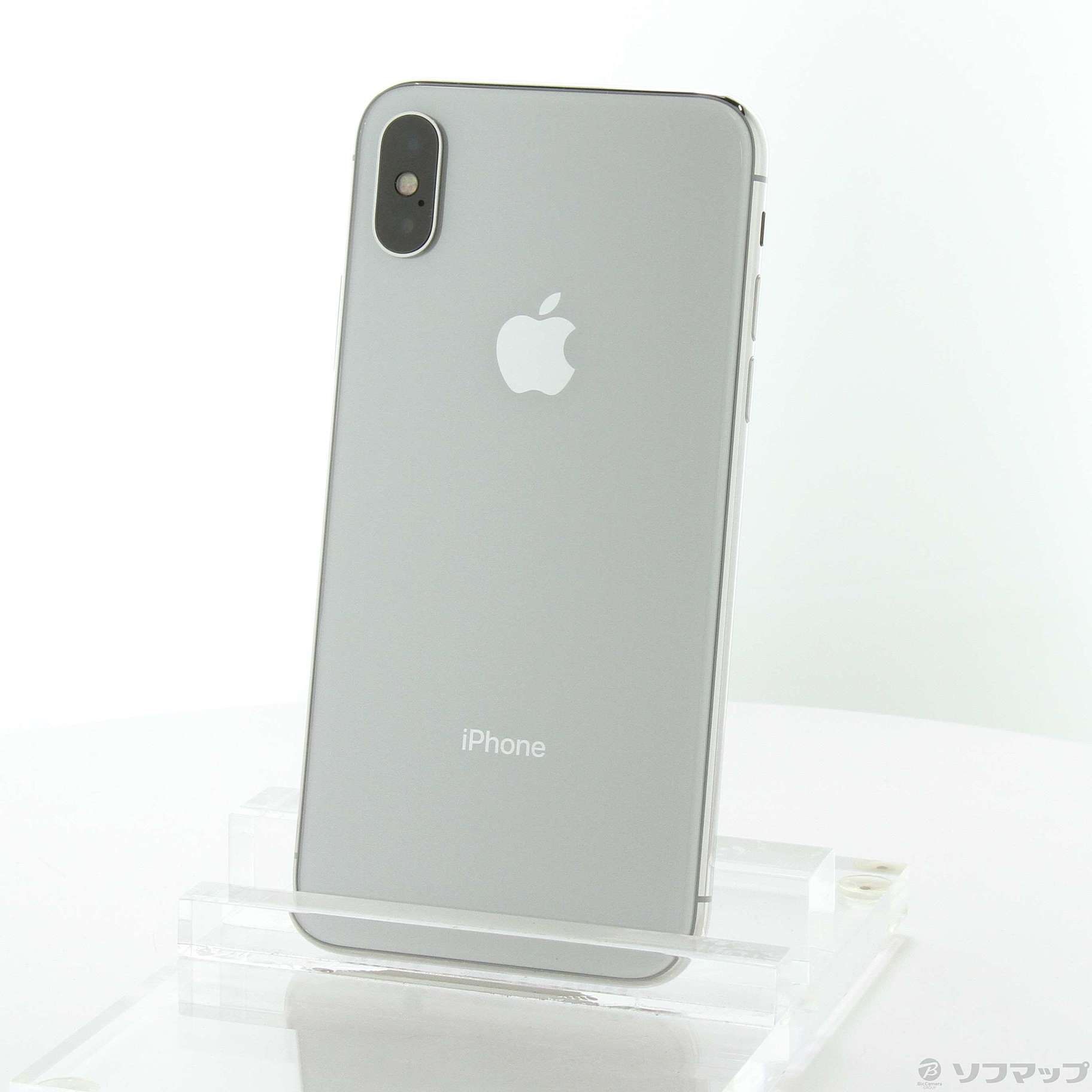 中古】iPhoneX 256GB シルバー MQC22J／A SIMフリー [2133044009987