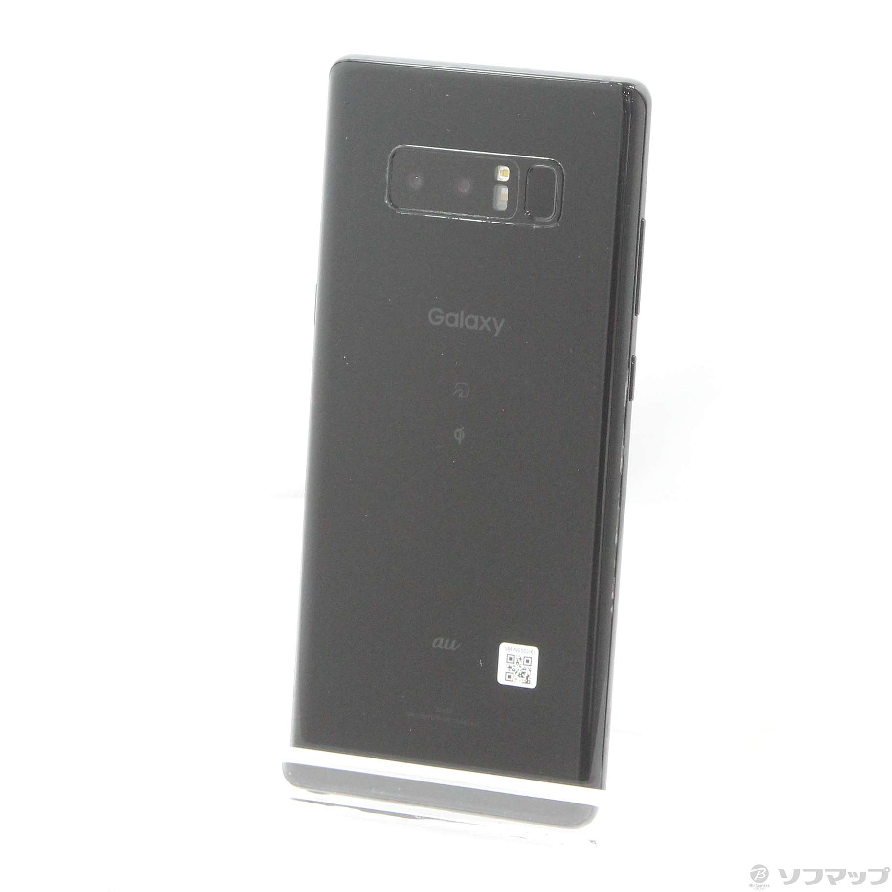 Galaxy Note 8 ブラック 64 GB au SIMロック解除済 - スマートフォン本体
