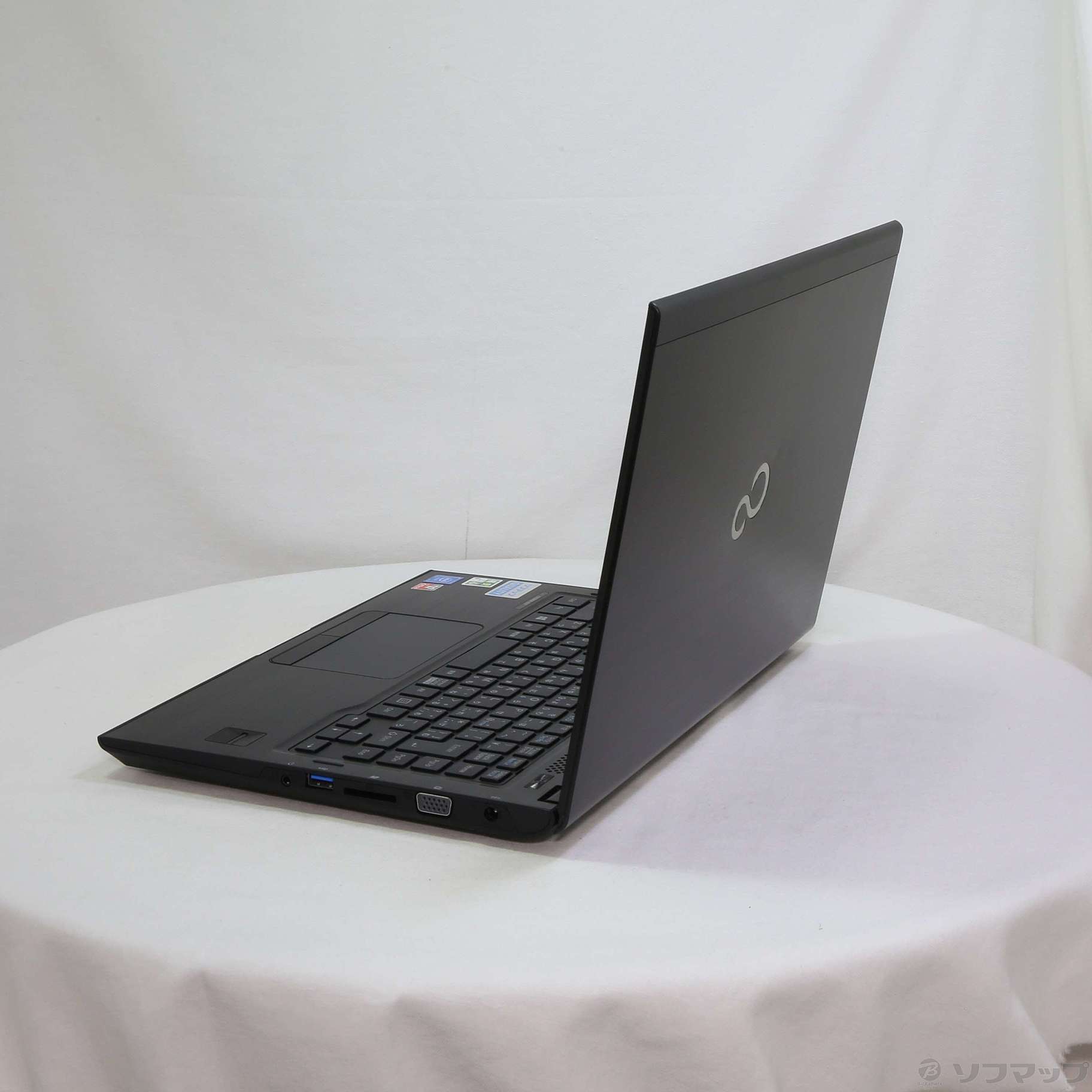 中古】格安安心パソコン LIFEBOOK U537 FMVU537BK アルマイトブラック 〔Windows 10〕 [2133044023792]  - 法人専用リコレ！|ソフマップの法人専用中古通販サイト