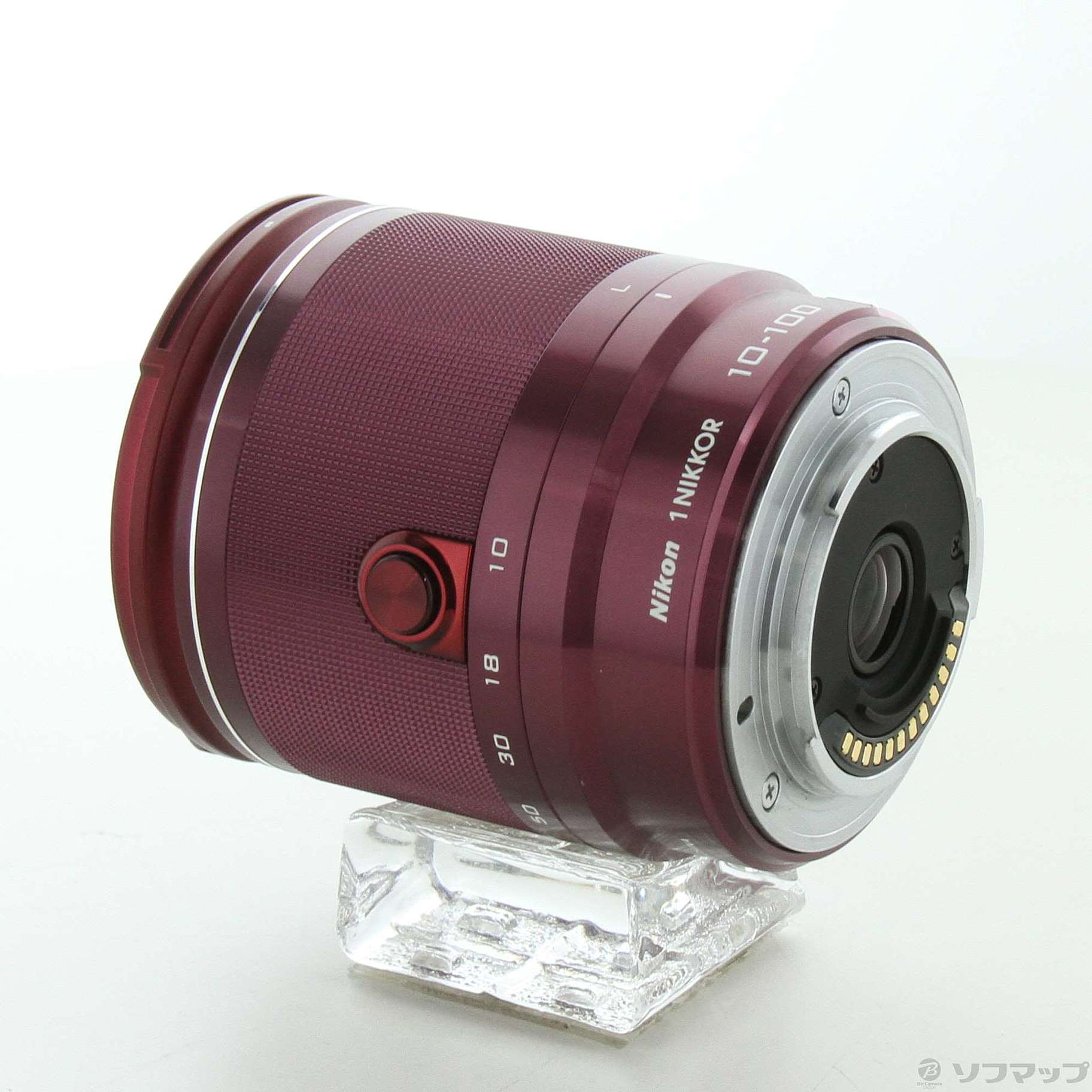 高倍率ズームレンズ Nikon 1 NIKKOR 10-100mm レッド - レンズ(ズーム)