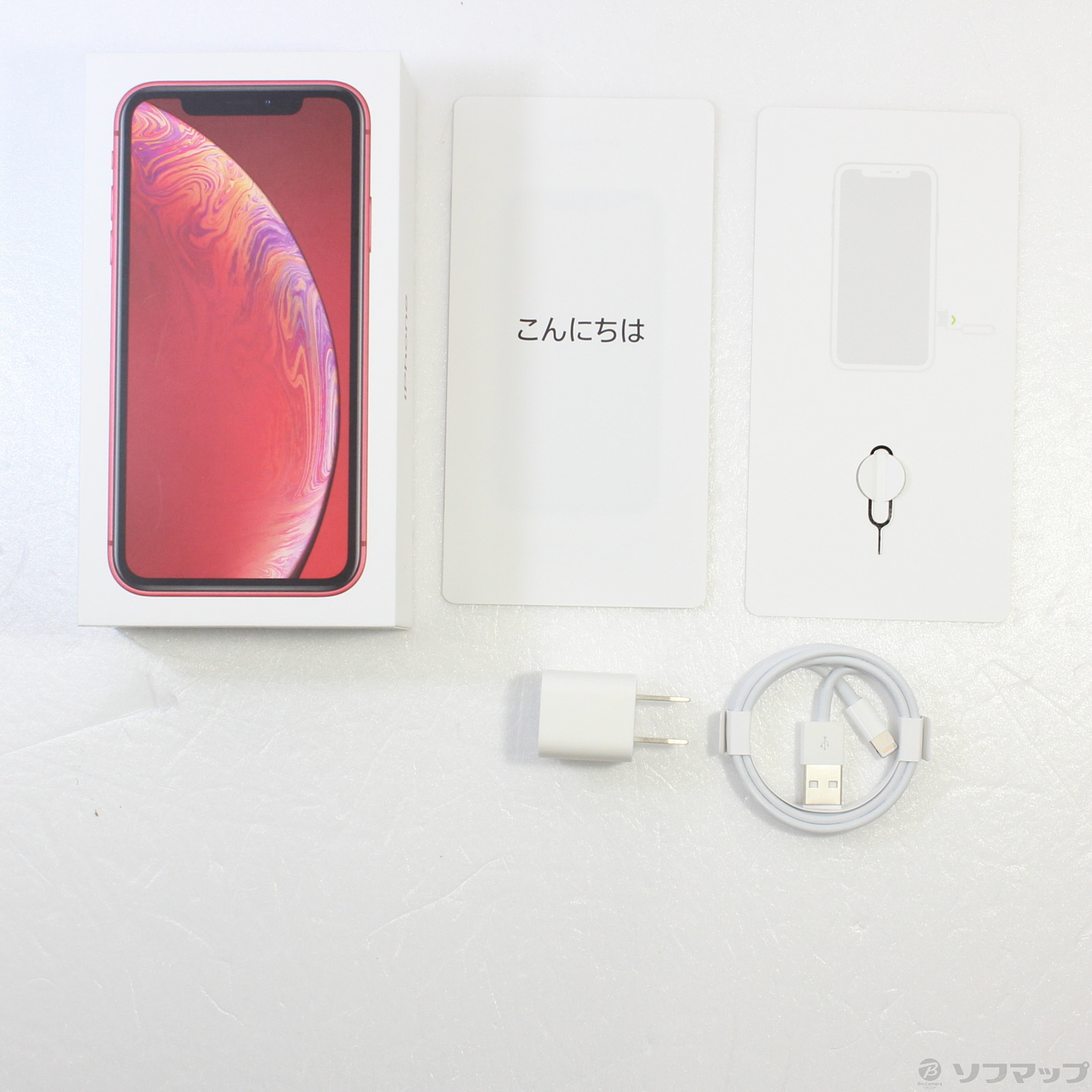 中古】iPhoneXR 128GB プロダクトレッド MT0N2J／A SIMフリー