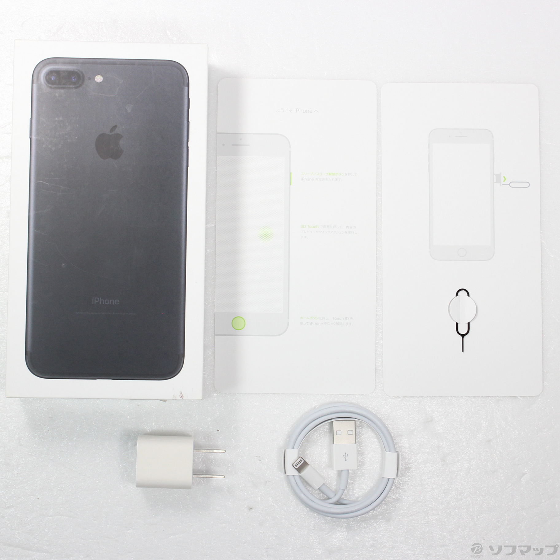 中古】iPhone7 Plus 256GB ブラック MN6L2J／A SIMフリー [2133044034637] -  リコレ！|ビックカメラグループ ソフマップの中古通販サイト