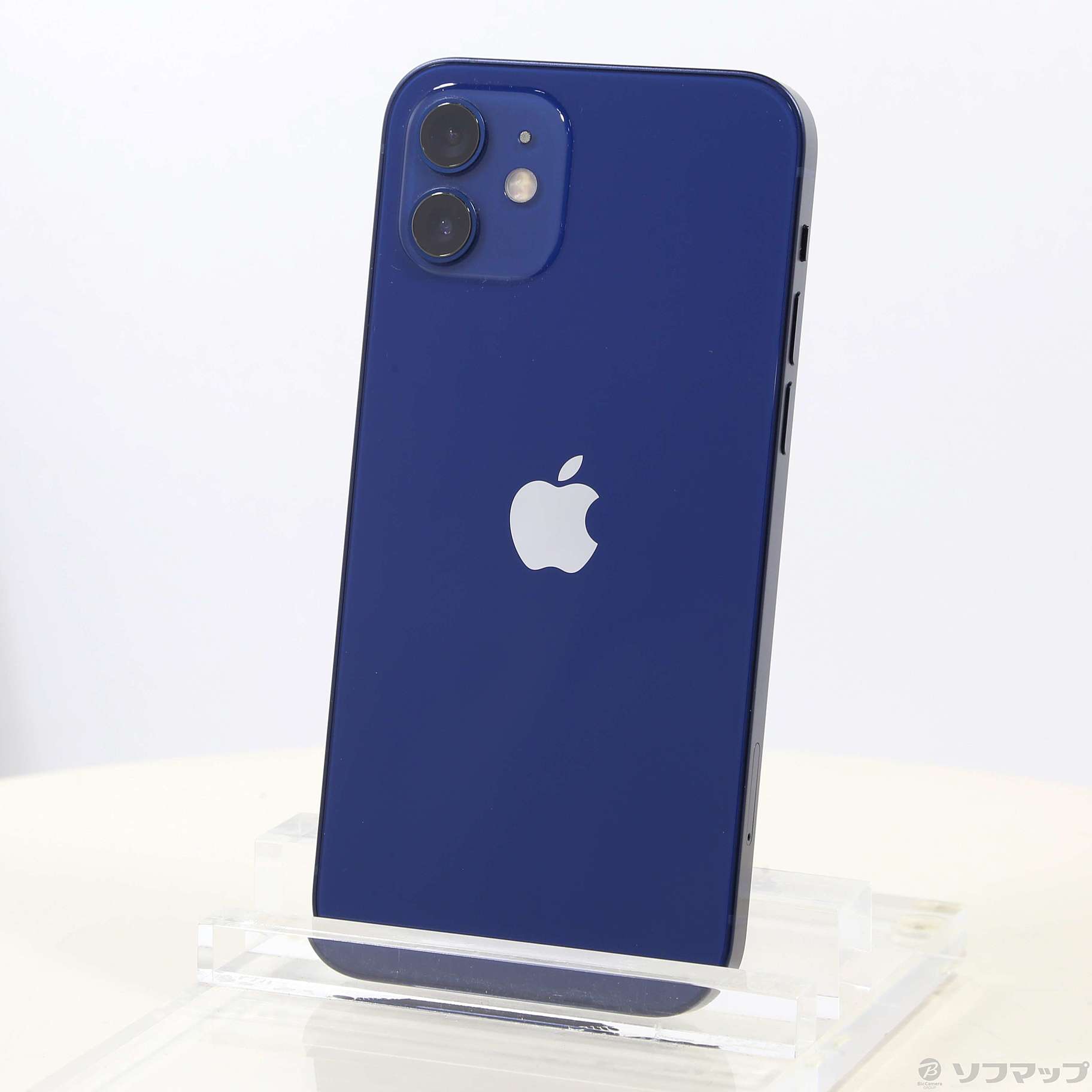 中古】iPhone12 128GB ブルー MGHX3J／A SIMフリー [2133044037478