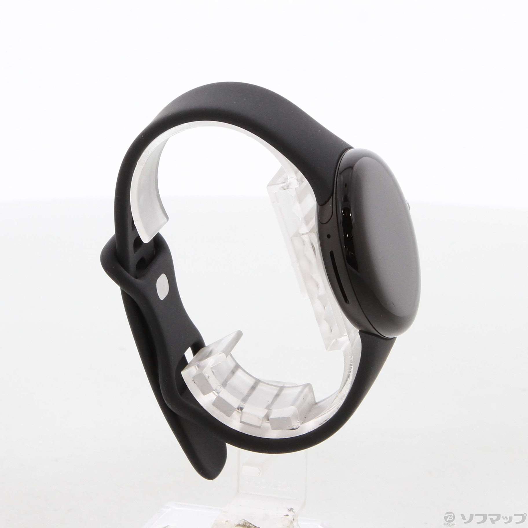 中古】Google Pixel Watch Matte Black ステンレス ケース／Obsidian