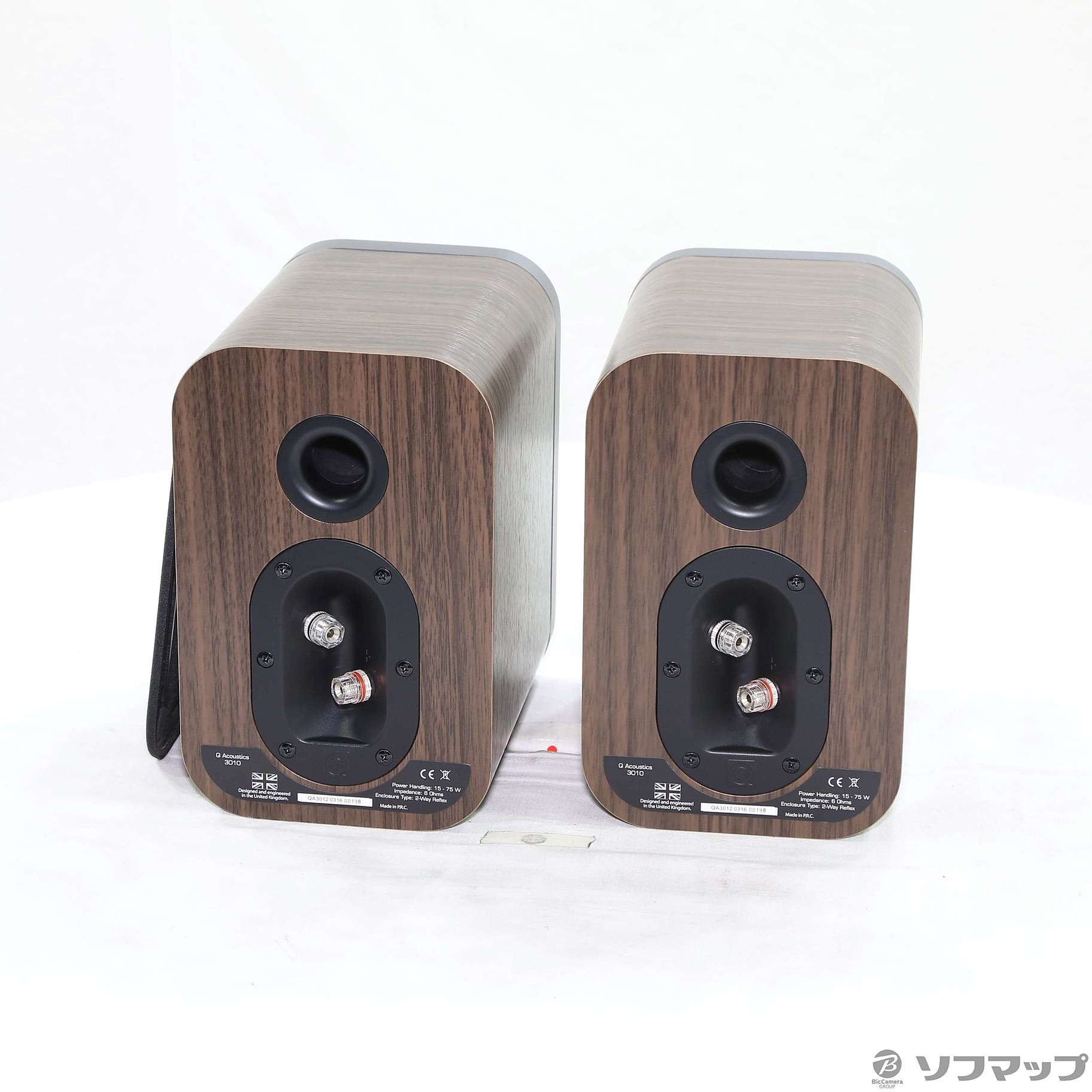 中古】Q Acoustics 3010 ウォルナット ペア [2133044043493] - リコレ 