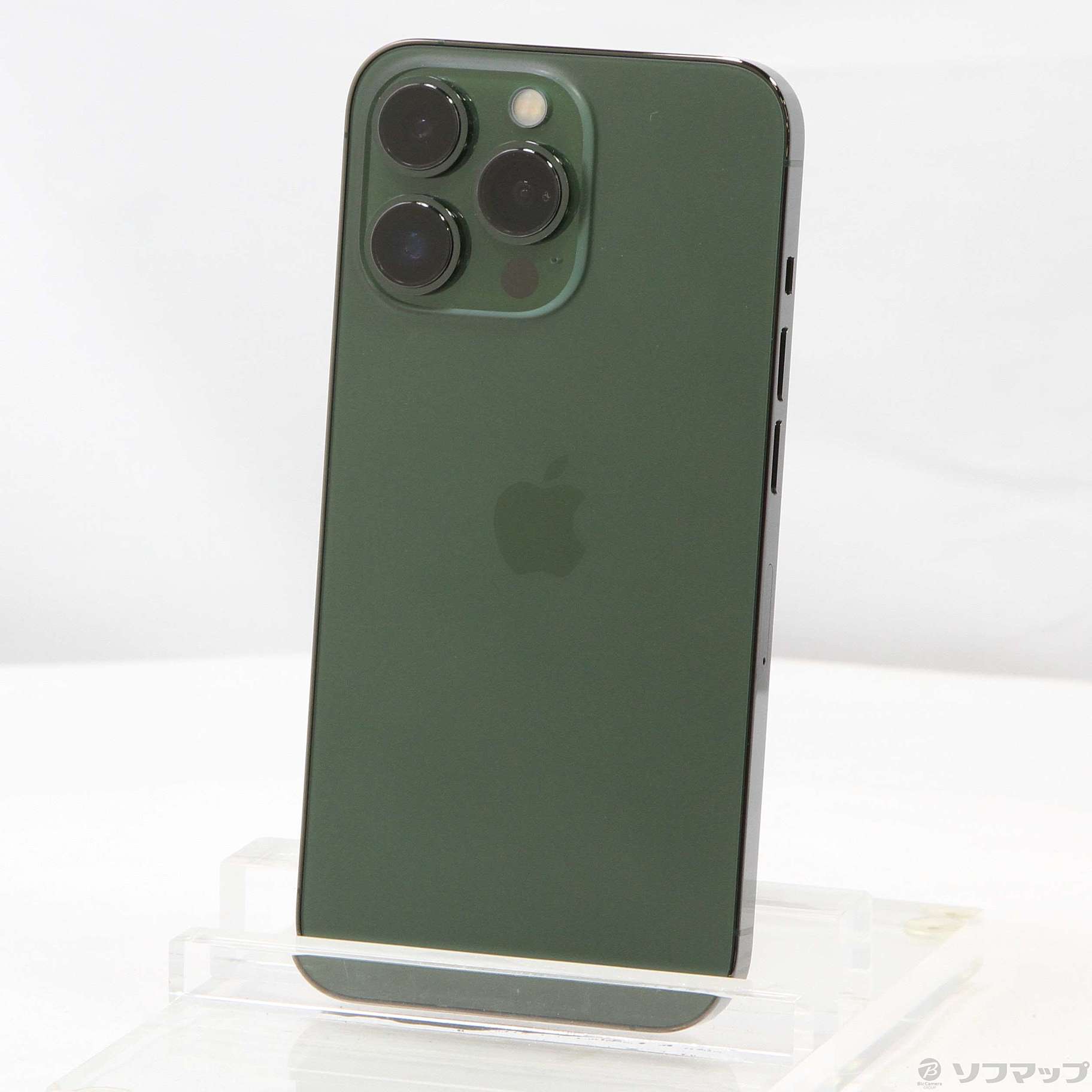 中古】iPhone13 Pro 512GB アルパイングリーン MNE03J／A SIM