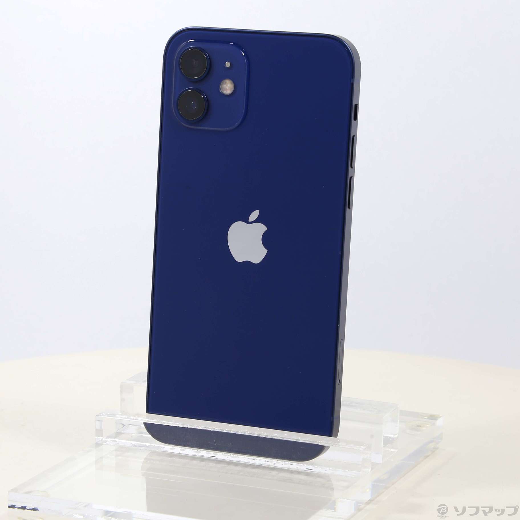 中古】iPhone12 64GB ブルー MGHR3J／A SIMフリー [2133044047194