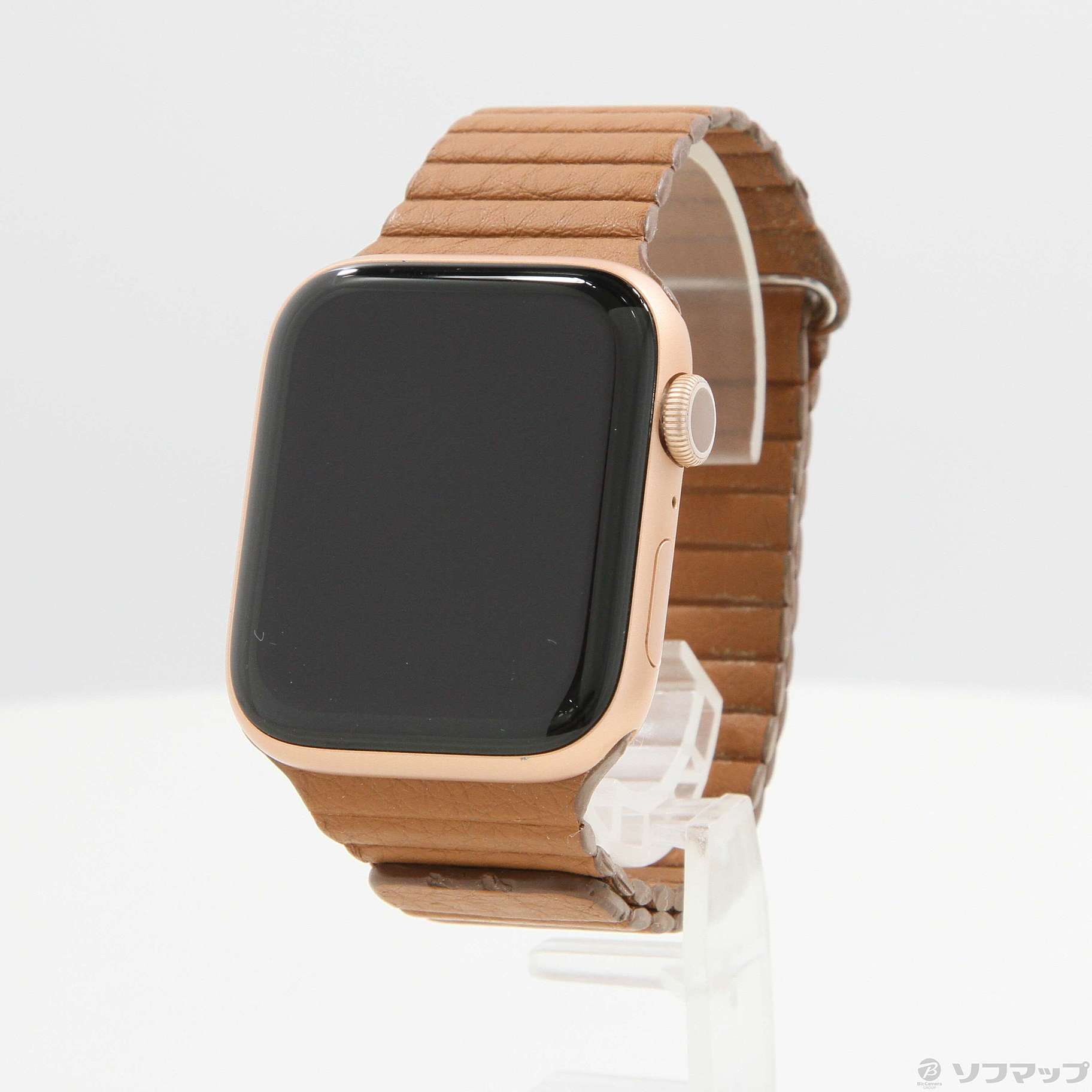 カーキ×インディゴ Apple Watch 5 44mm GPS アルミニウム ゴールド