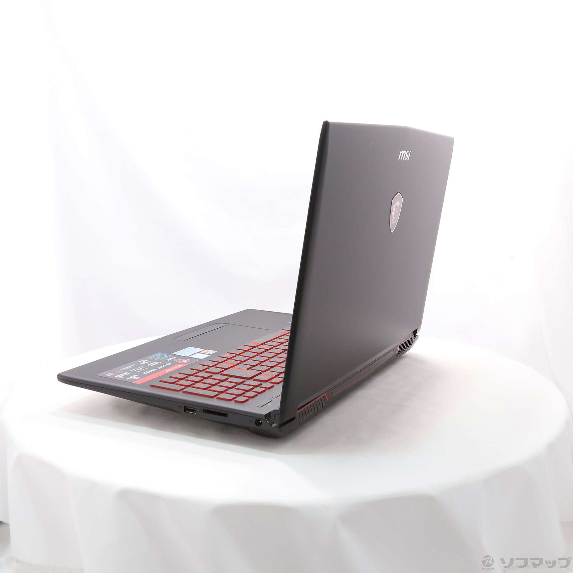 【中古】GL62M 7RC-234JP 〔Windows 10〕 [2133044069516] - リコレ！|ビックカメラグループ ...