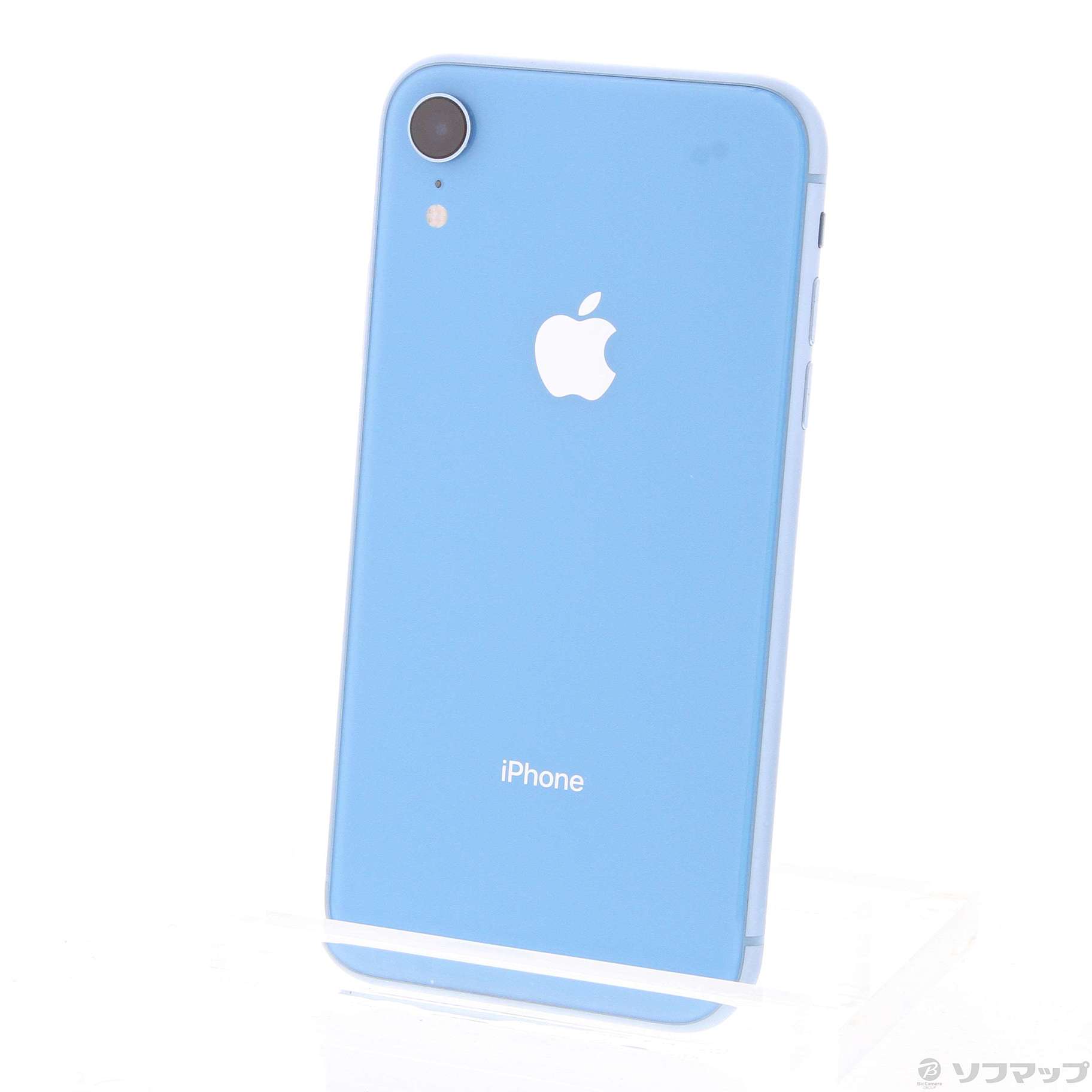 中古】iPhoneXR 128GB ブルー MT0U2J／A SIMフリー [2133044077467