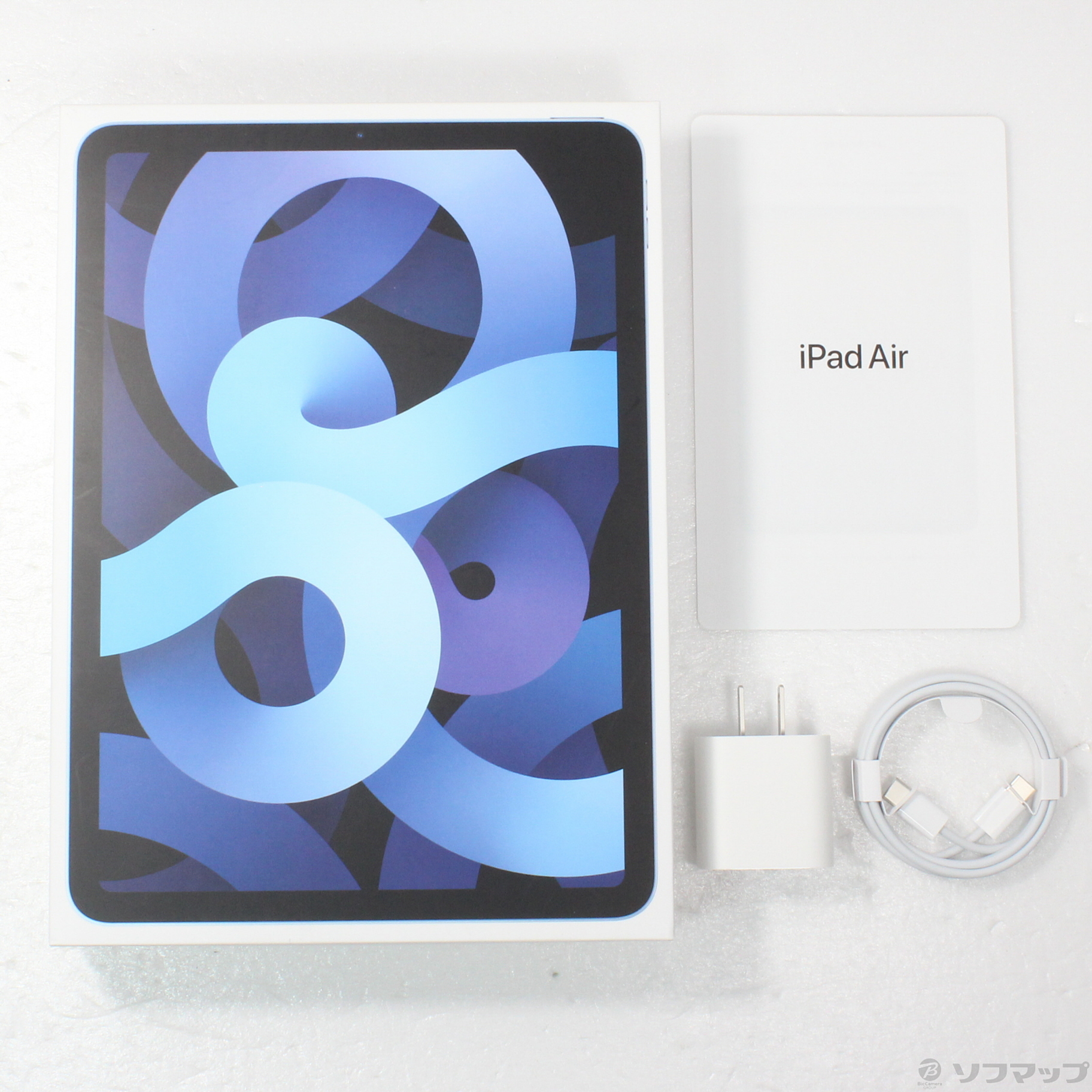 中古美品☆Apple iPadAir Wi-Fiモデル MYFQ2J/A 中古】iPad Air 第4世代 64GB スカイブルー MYFQ2J／A Wi-Fi ◇11/17
