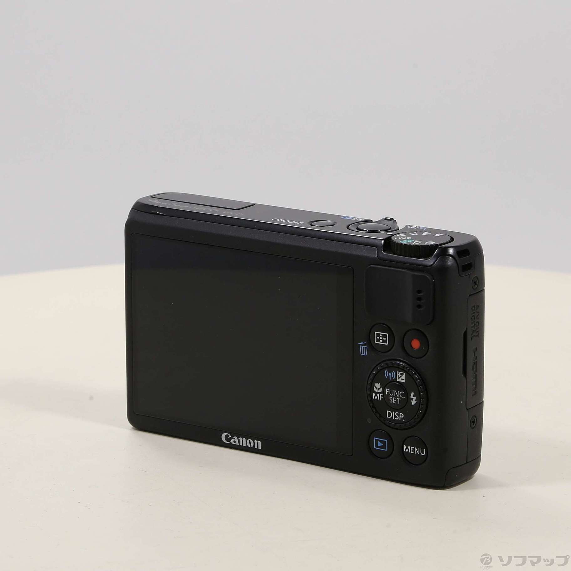 中古】PowerShot S200 (1010万画素／5倍／ブラック／SDXC