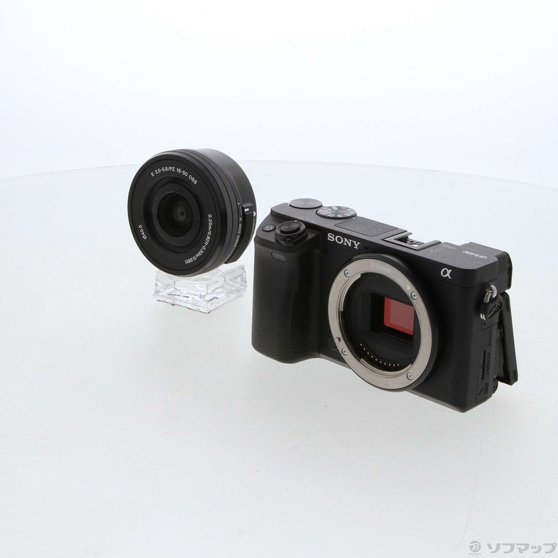 中古】α6400 ILCE-6400L パワーズームレンズキット ブラック