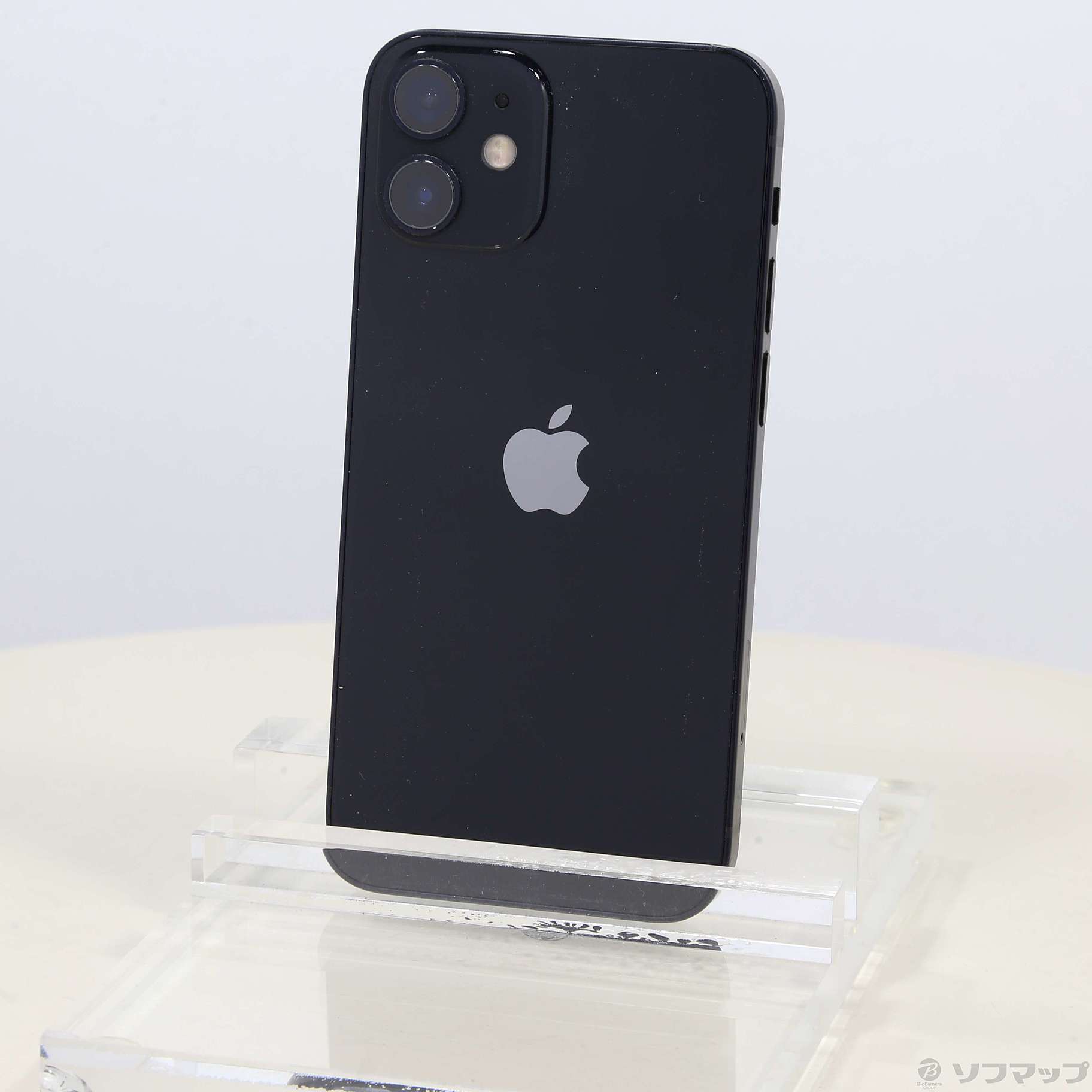 中古】iPhone12 mini 256GB ブラック MGDR3J／A SoftBank ◇01/03(火