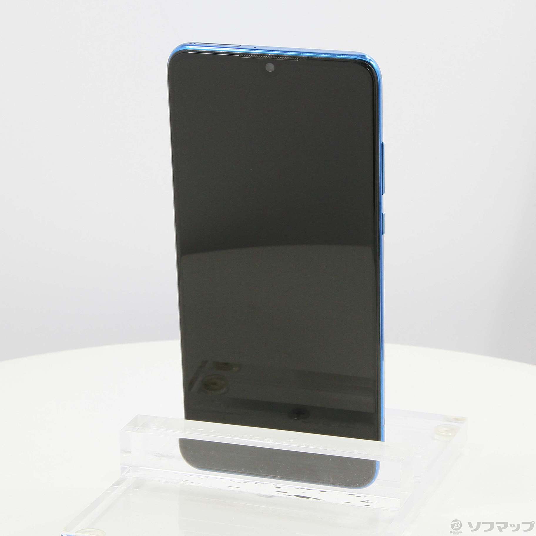 中古】P30 lite Premium 128GB ピーコックブルー HWV33 auロック解除