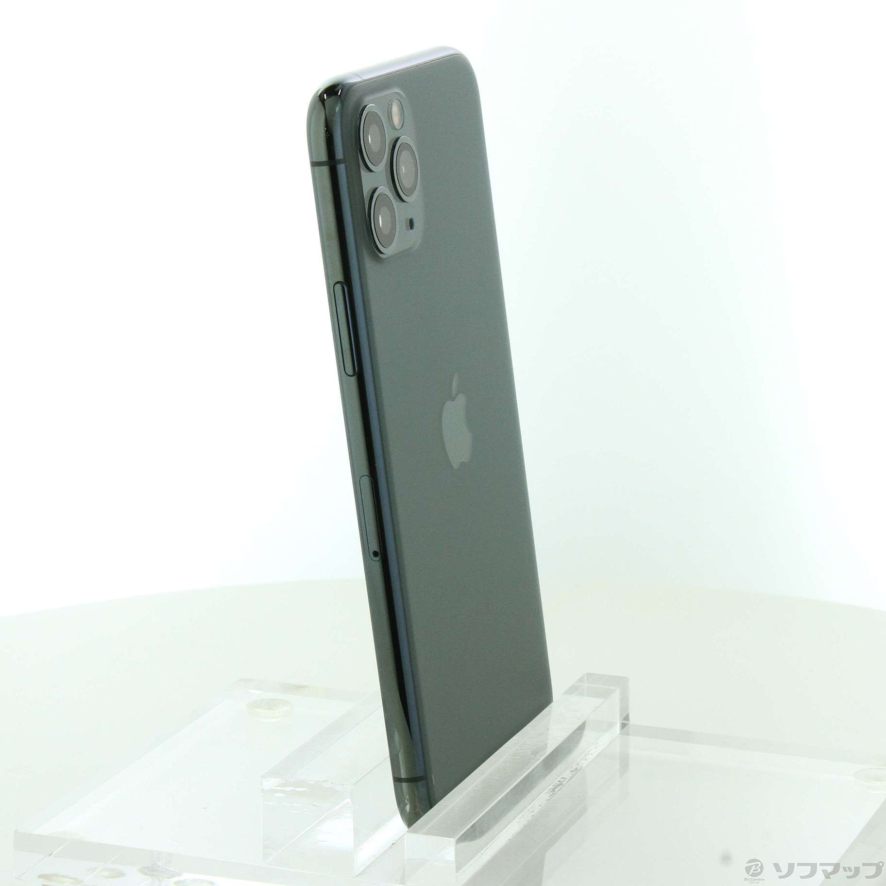 中古】iPhone11 Pro 64GB ミッドナイトグリーン MWC62J／A SIMフリー