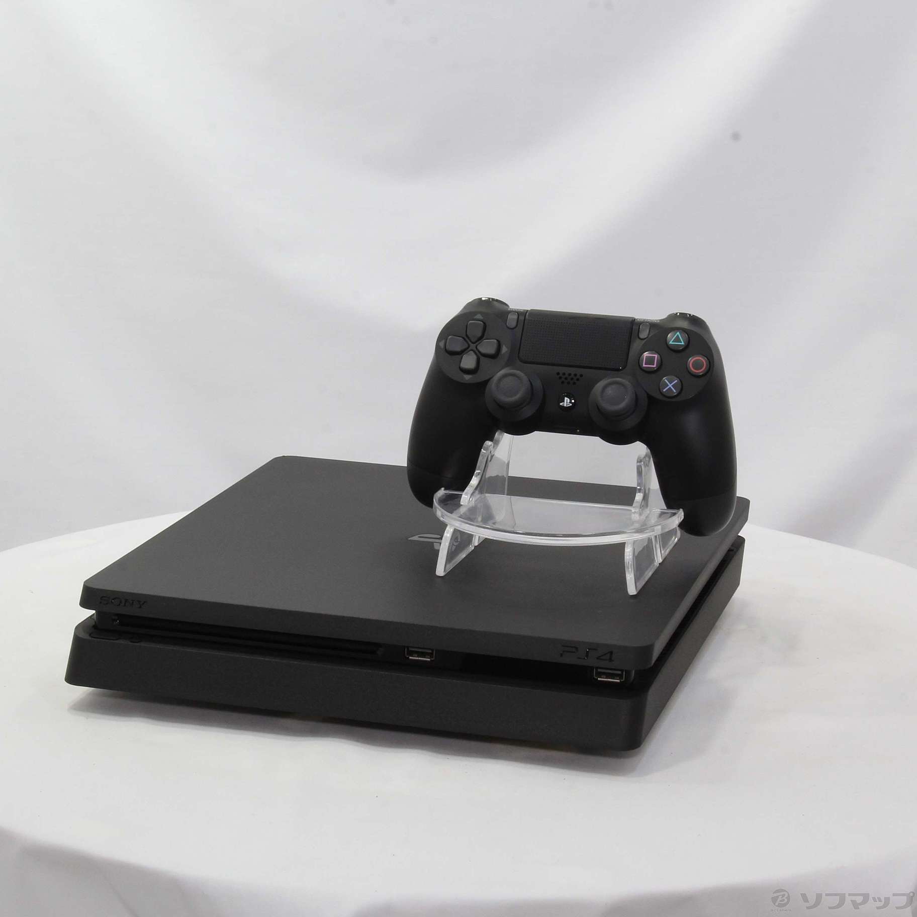 中古】PlayStation 4 ジェット・ブラック 500GB CUH-2100AB