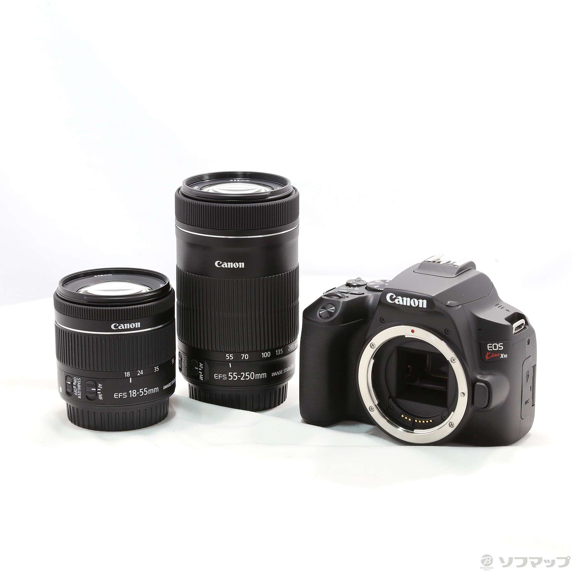 新品未開封 Canon EOS Kiss X10 ダブルズームキット ブラック